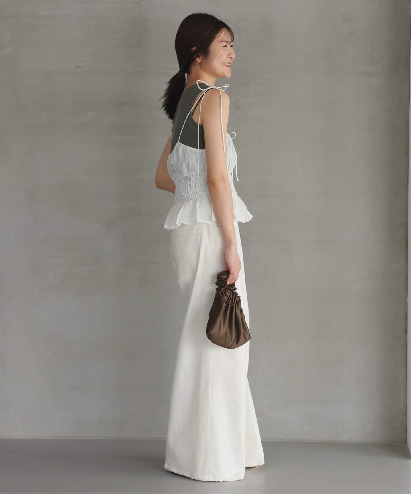 A Bronze Age/ブロンズエイジ サテンバッグ HALOBAG（ハンドバッグ