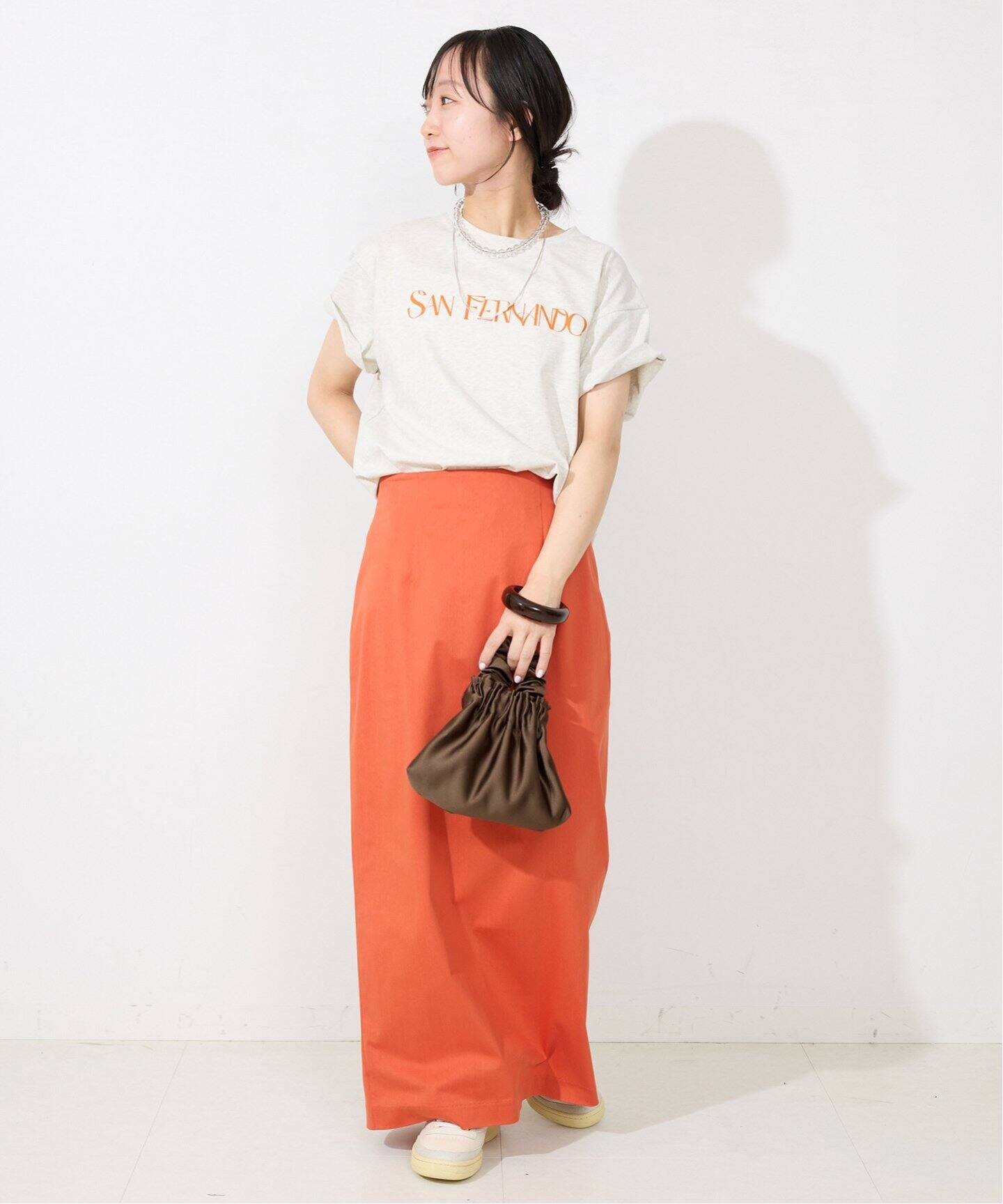 A Bronze Age/ブロンズエイジ サテンバッグ HALOBAG（ハンドバッグ