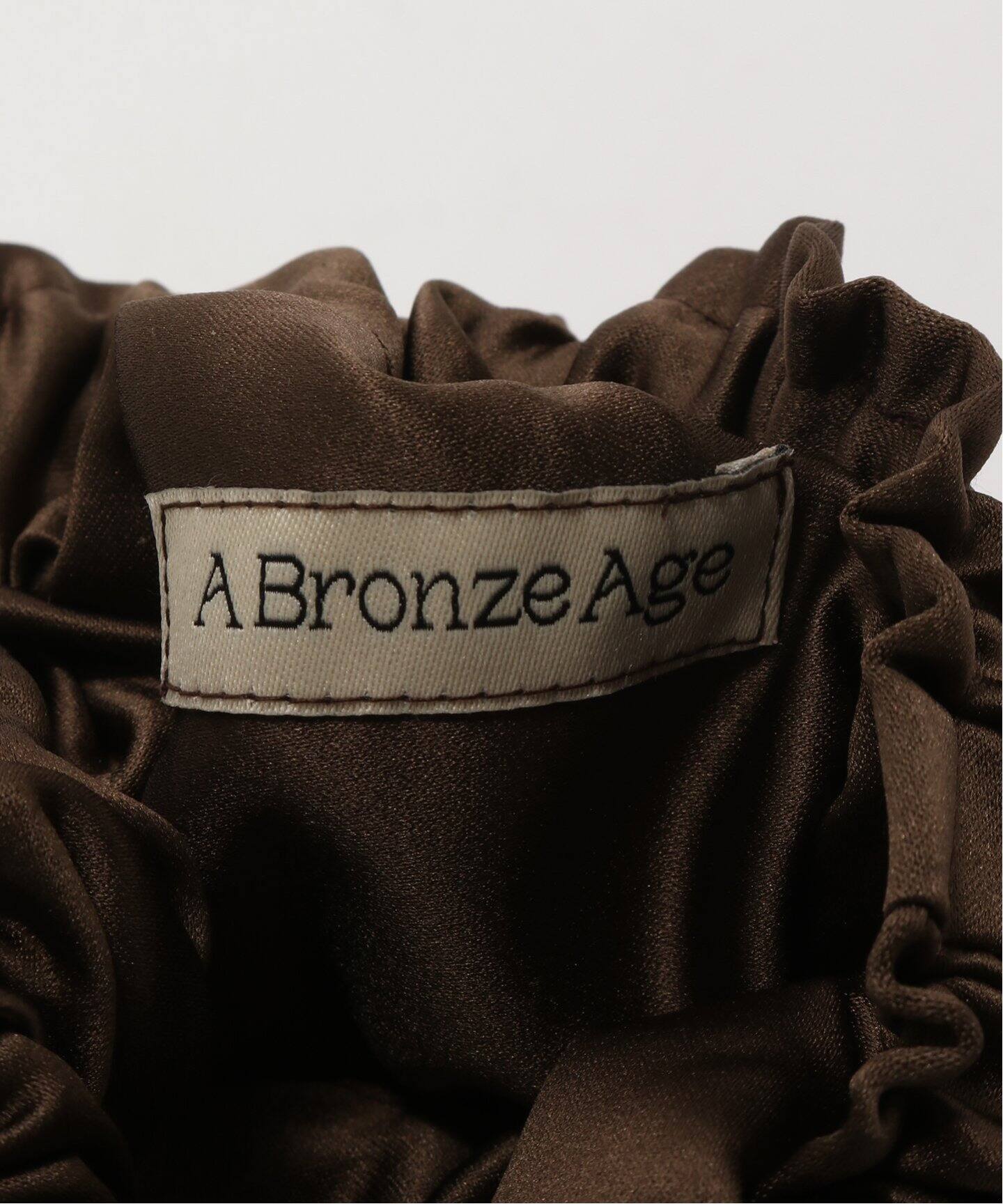 A Bronze Age/ブロンズエイジ サテンバッグ HALOBAG