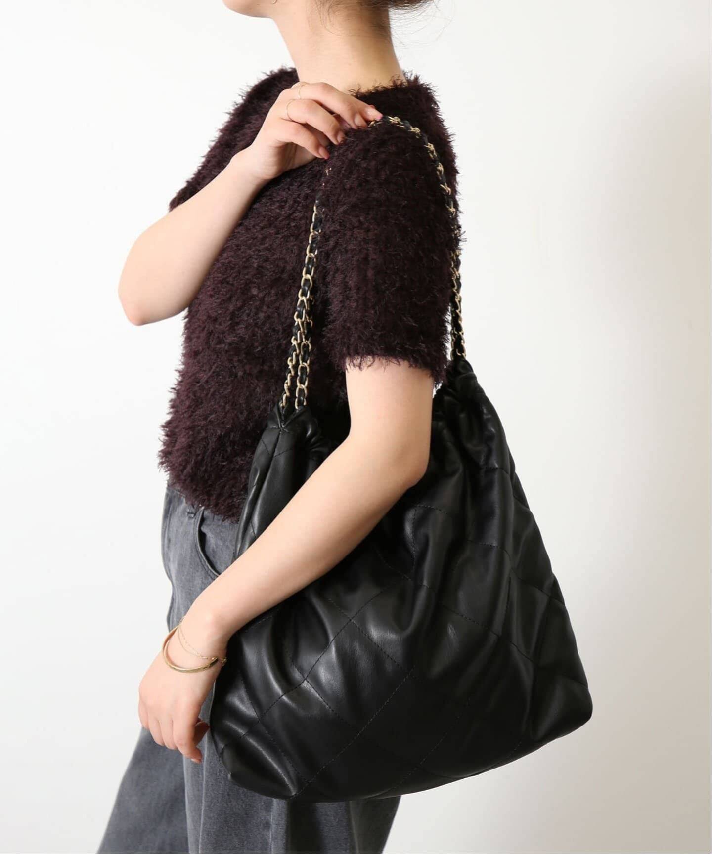 WEB限定/追加5》SLOBE キルティングバッグ（トートバッグ）｜SLOBE