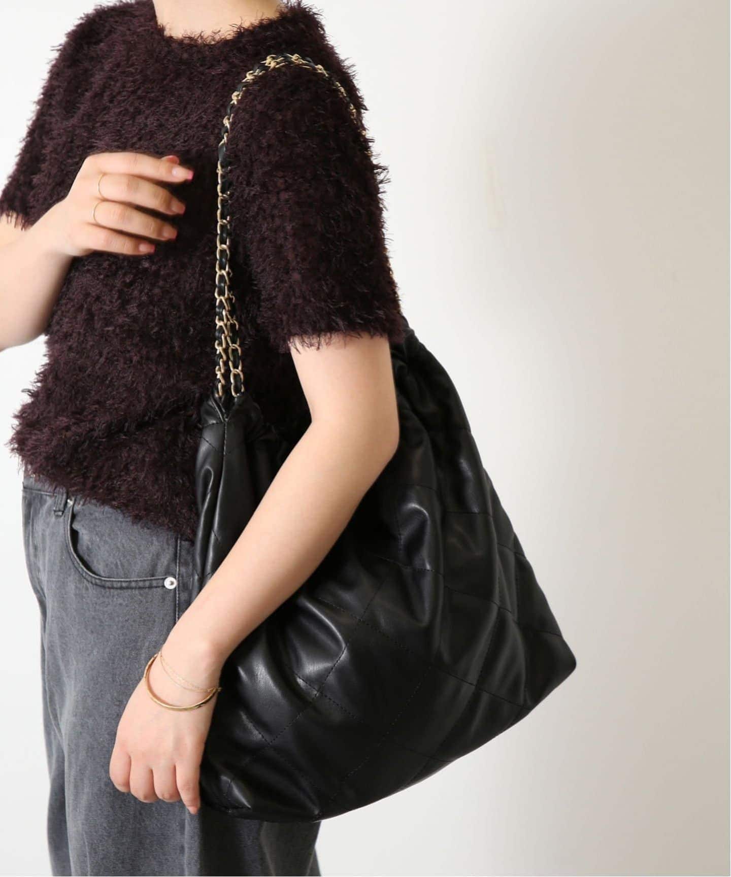 WEB限定/追加5》SLOBE キルティングバッグ（トートバッグ）｜SLOBE