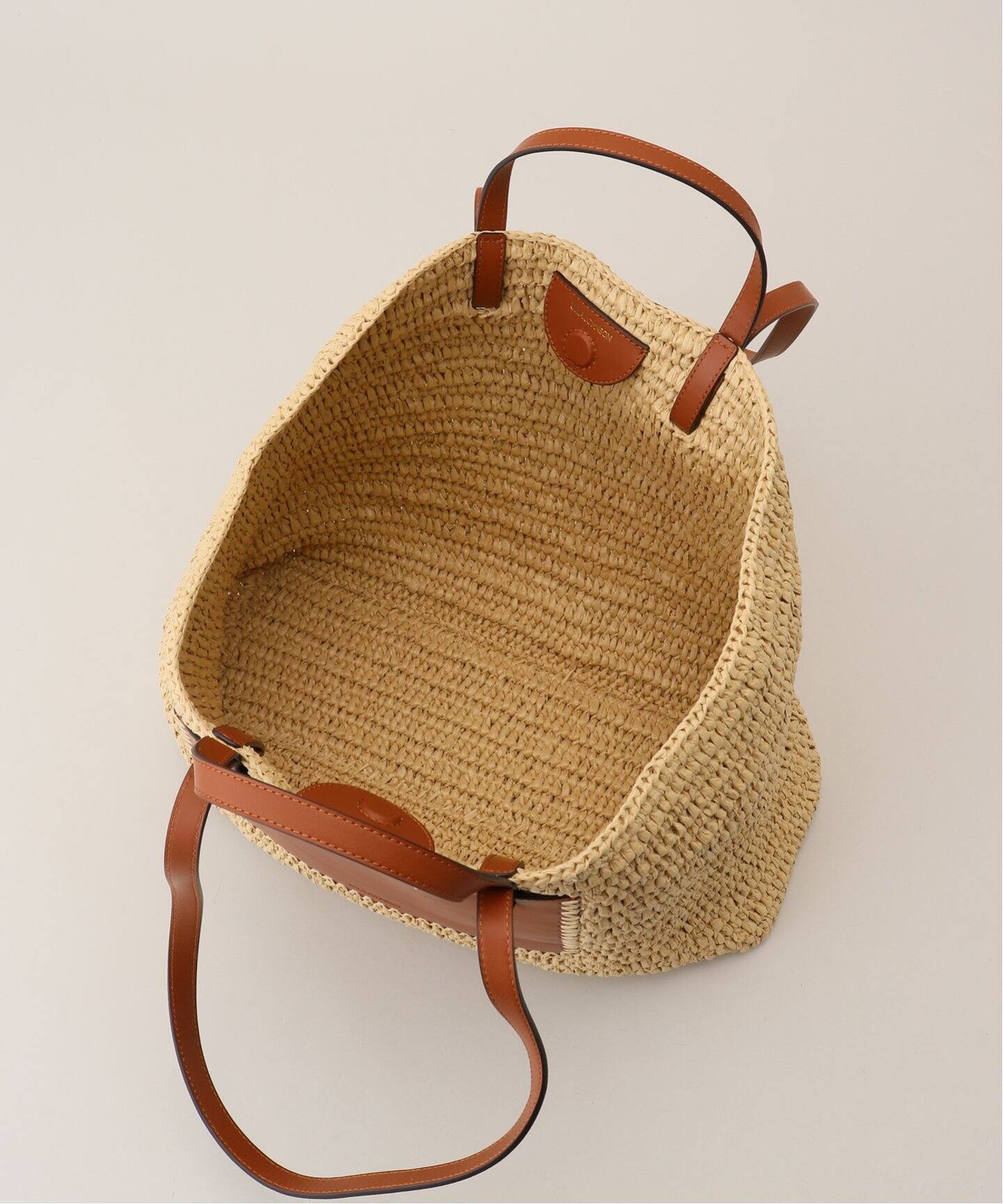 ULLA JOHNSON/ウラ ジョンソン LALI LARGE RAFFIA TOTE バッグ（かご 