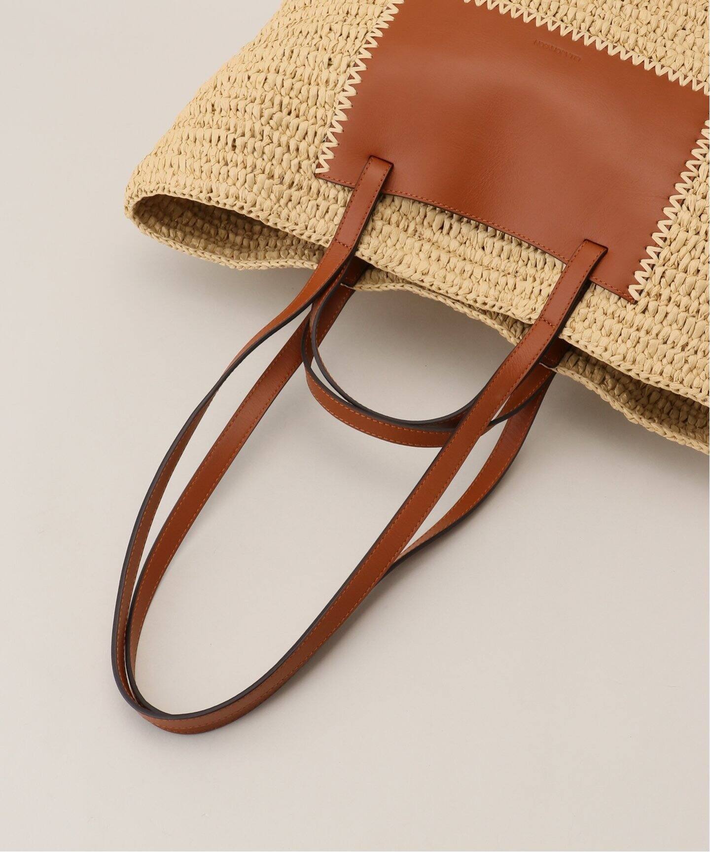 ULLA JOHNSON/ウラ ジョンソン LALI LARGE RAFFIA TOTE バッグ（かご 