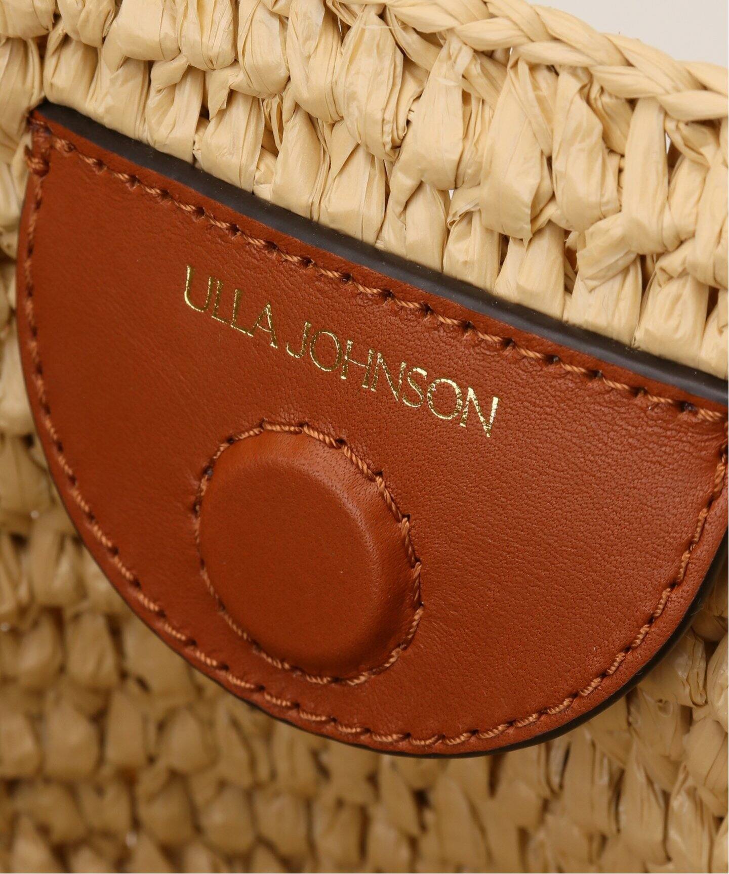 ULLA JOHNSON/ウラ ジョンソン LALI LARGE RAFFIA TOTE バッグ（かご 