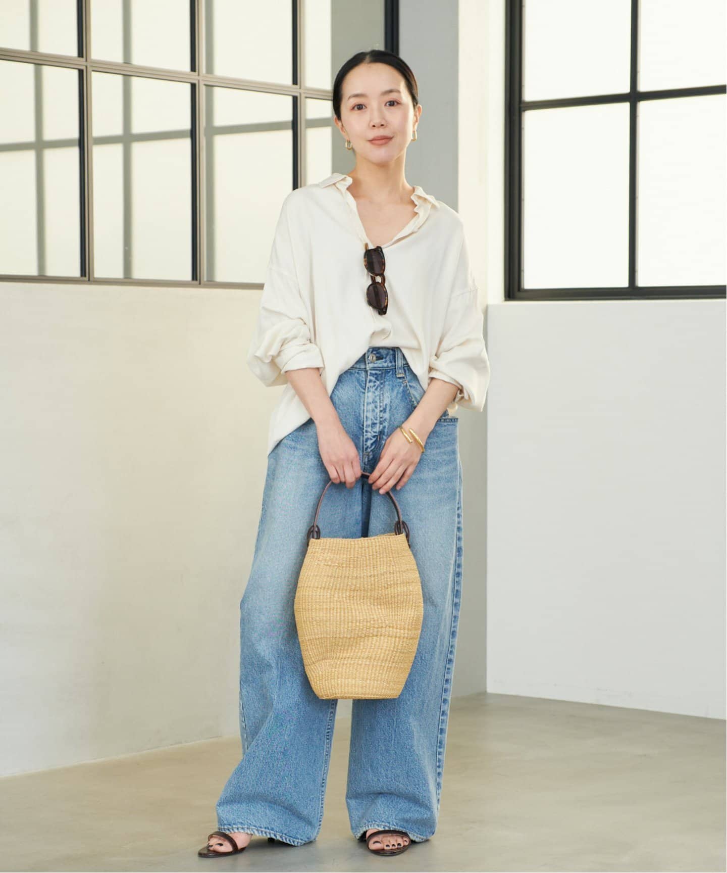 INES BRESSAND/イネス ブレッサンド 別注 POT FROISSE バッグ