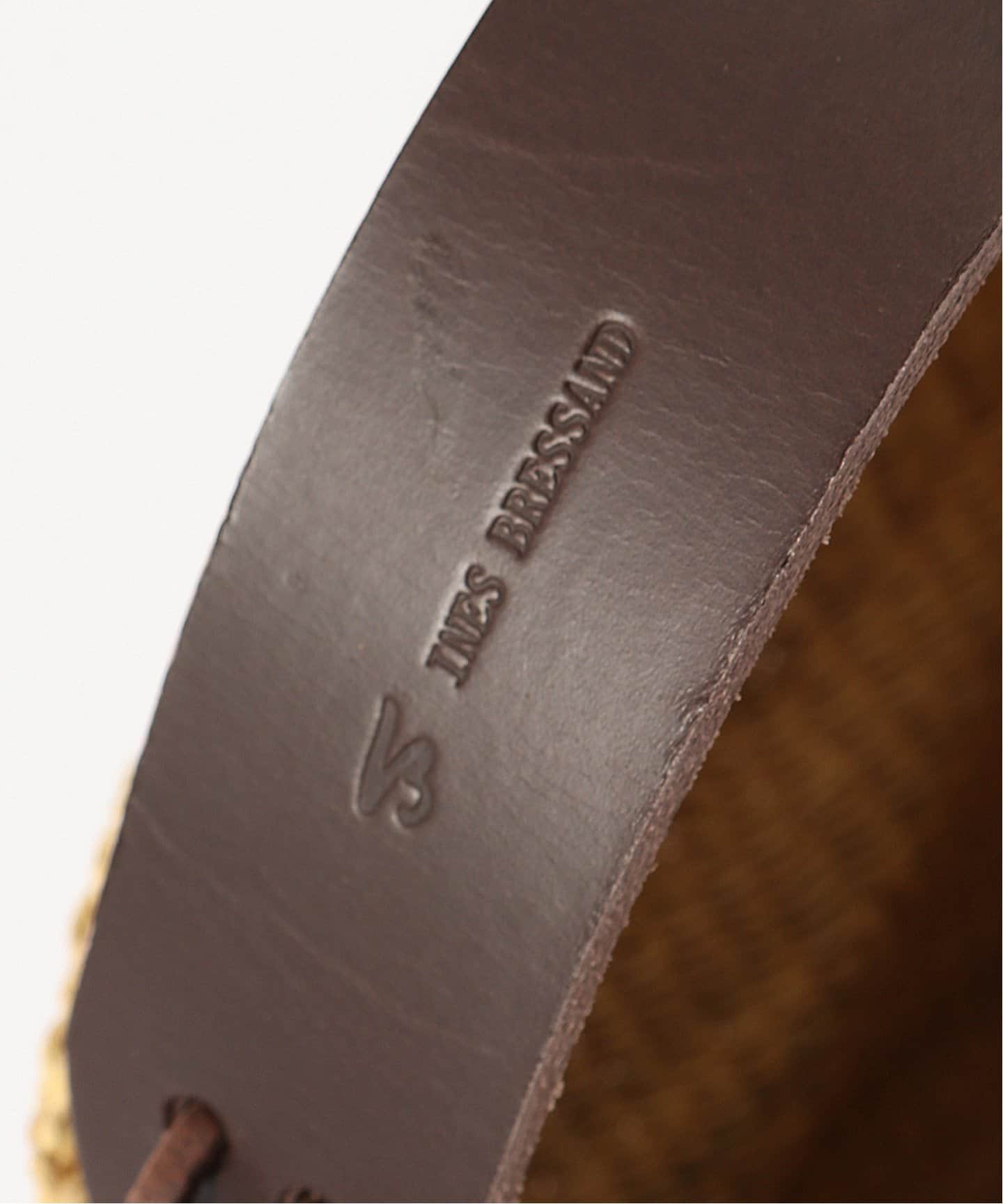 INES BRESSAND/イネス ブレッサンド 別注 POT FROISSE バッグ