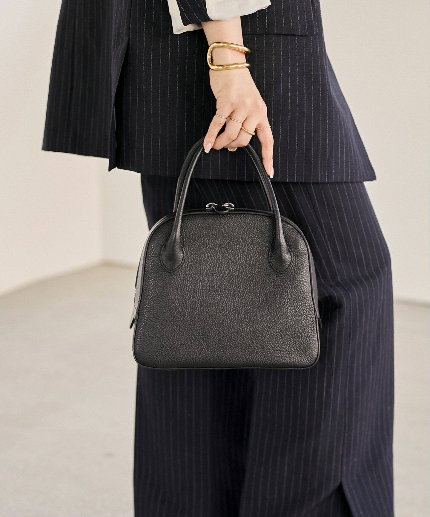 追加》MAISON CANAU / メゾン カナウ ROUND BOSTON Sバッグ  