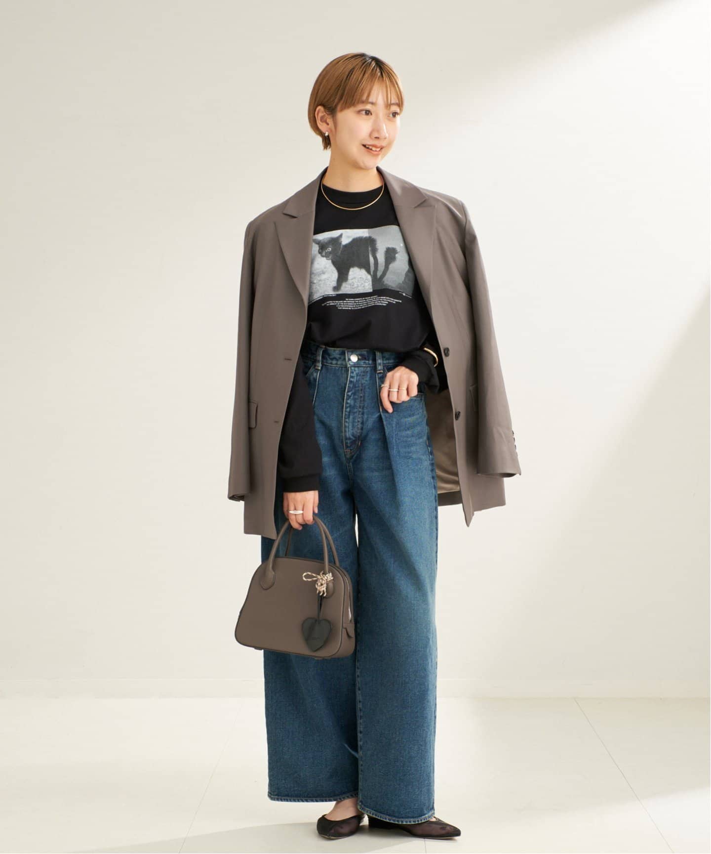 追加》MAISON CANAU / メゾン カナウ ROUND BOSTON Sバッグ