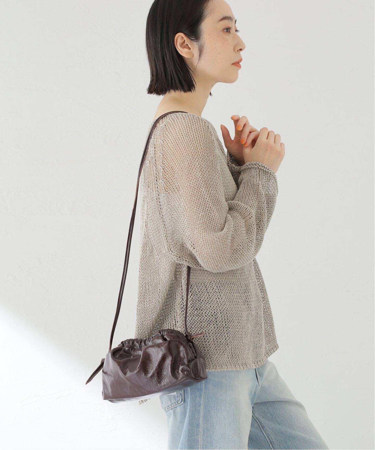 MANSUR GAVRIEL / マンサーガブリエル Mini Cloud Clutch バッグ  