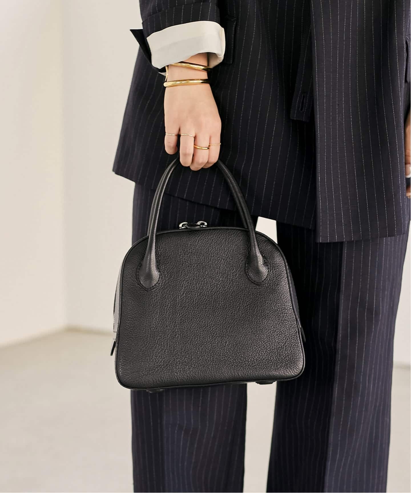 WEB限定追加》MAISON CANAU / メゾン カナウ ROUND BOSTON Sバッグ