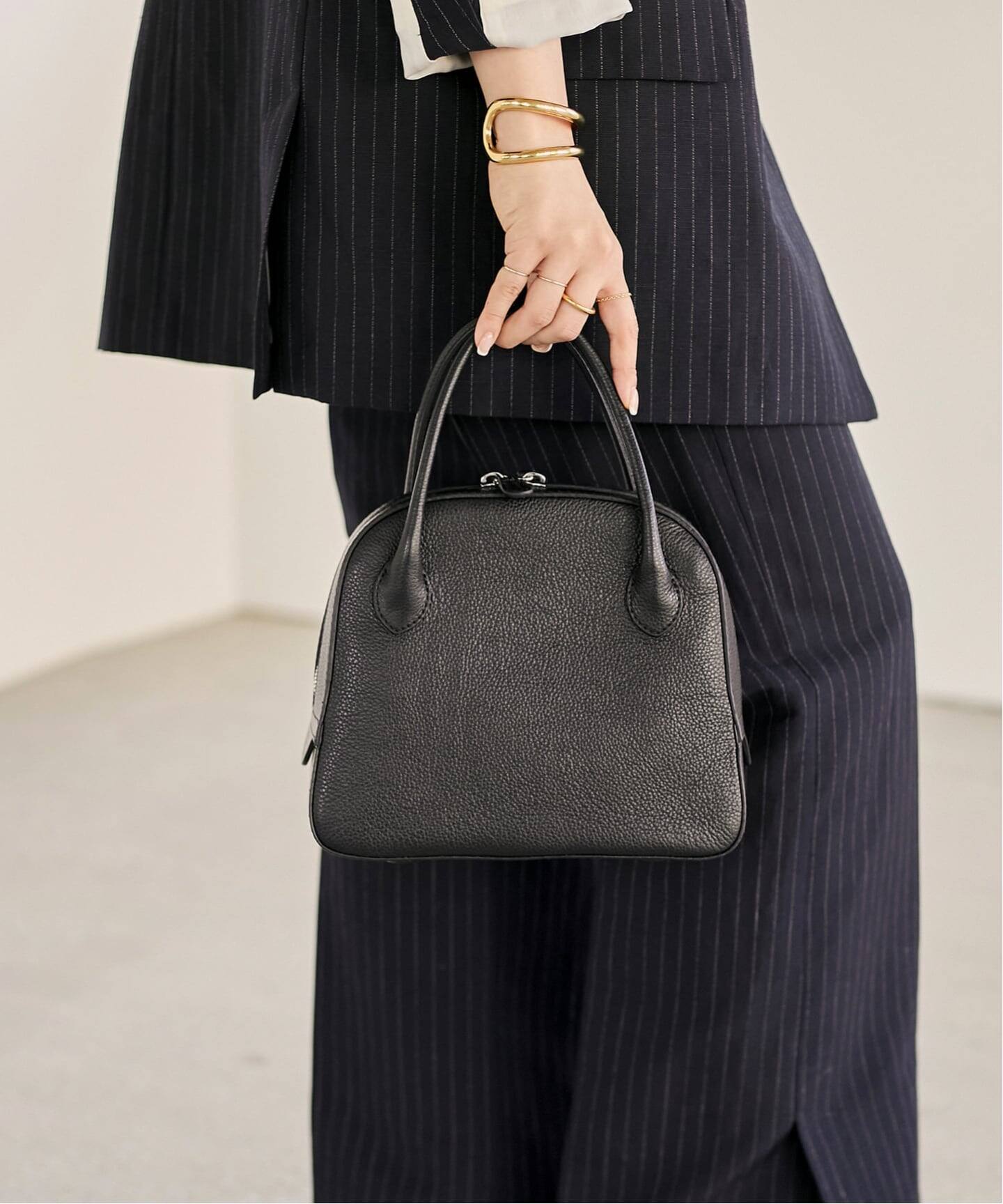 WEB限定追加》MAISON CANAU / メゾン カナウ ROUND BOSTON Sバッグ