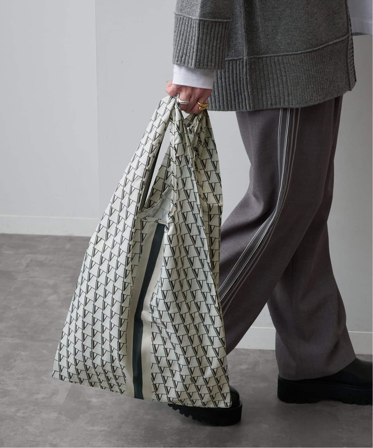 追加6》VERMEIL モノグラムエコバッグMedium（その他バッグ）｜VERMEIL