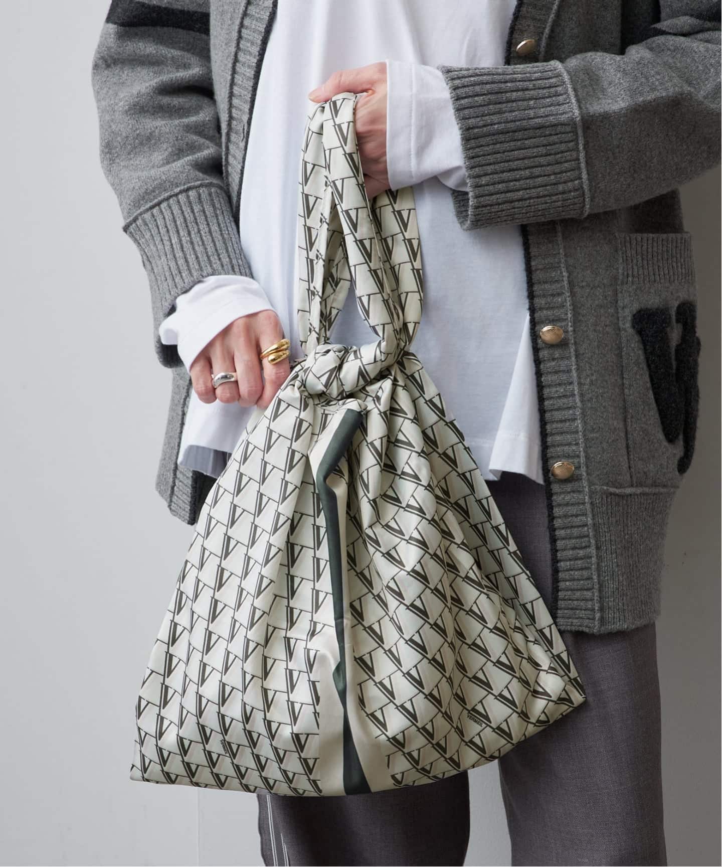 追加6》VERMEIL モノグラムエコバッグMedium（その他バッグ）｜VERMEIL