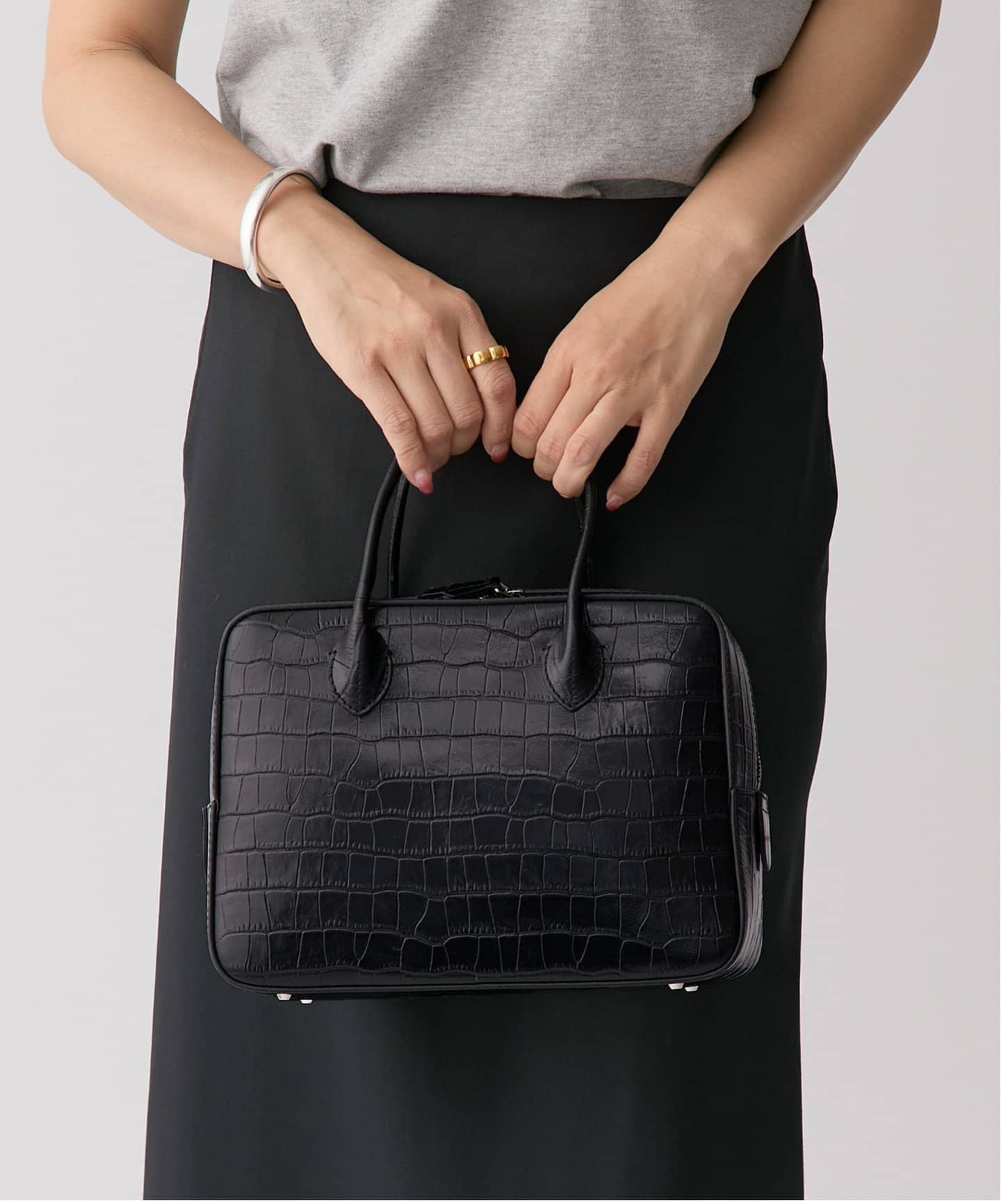 MAISON CANAU メゾン カナウ ボックスボストンM MCLH3DB1（ボストン