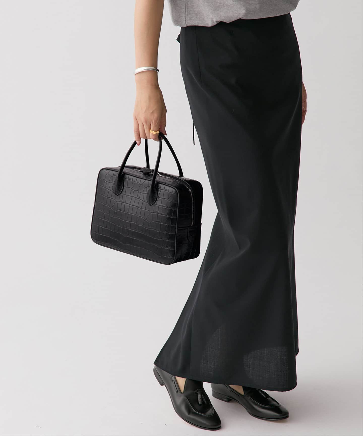 MAISON CANAU メゾン カナウ ボックスボストンM MCLH3DB1（ボストン