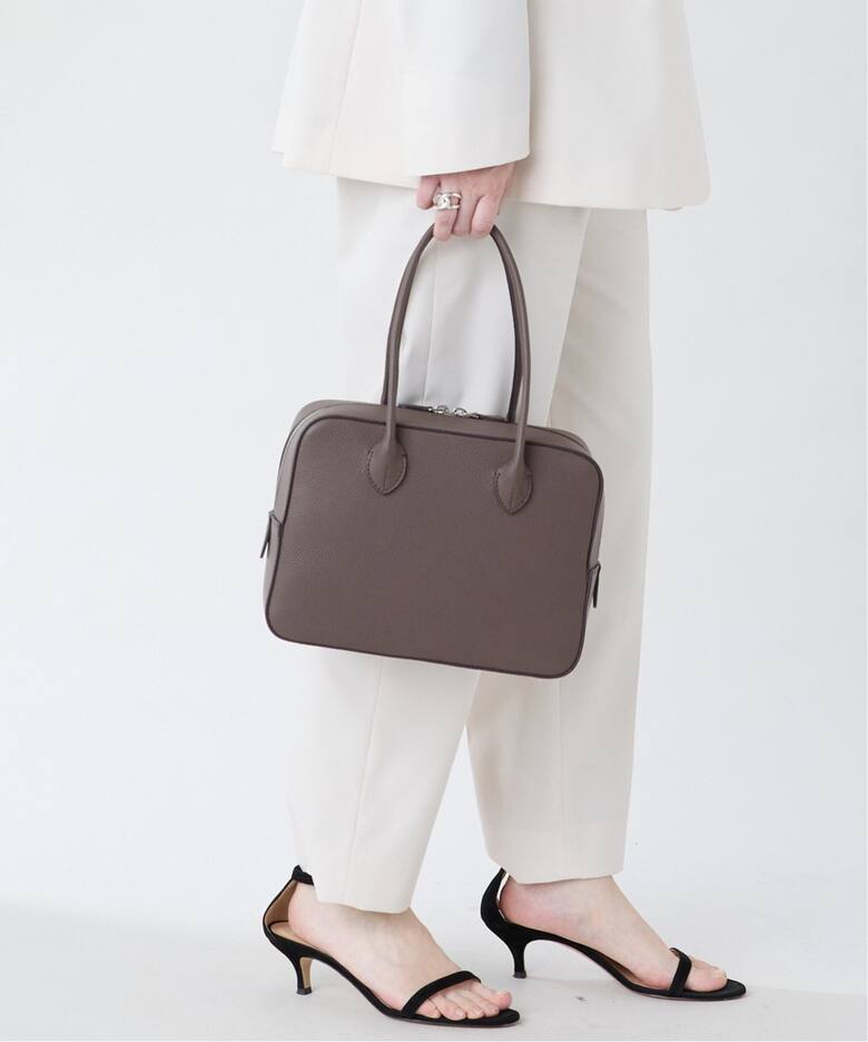 MAISON CANAU（メゾン カナウ） ボックスボストンM ハンドル別注 