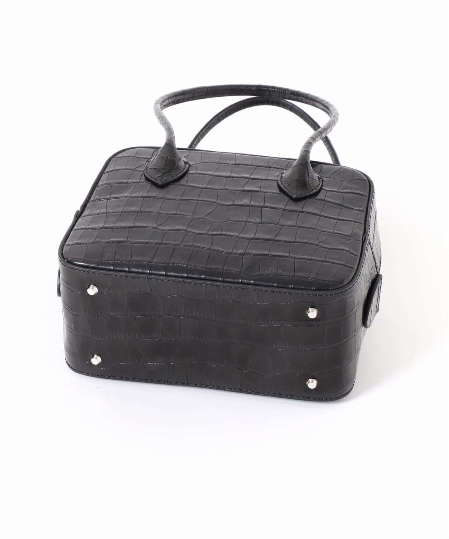 MAISON CANAU BOXボストンバッグ　S MAISON CANAU（メゾン カナウ）」の”ボックス ボストン”バッグ