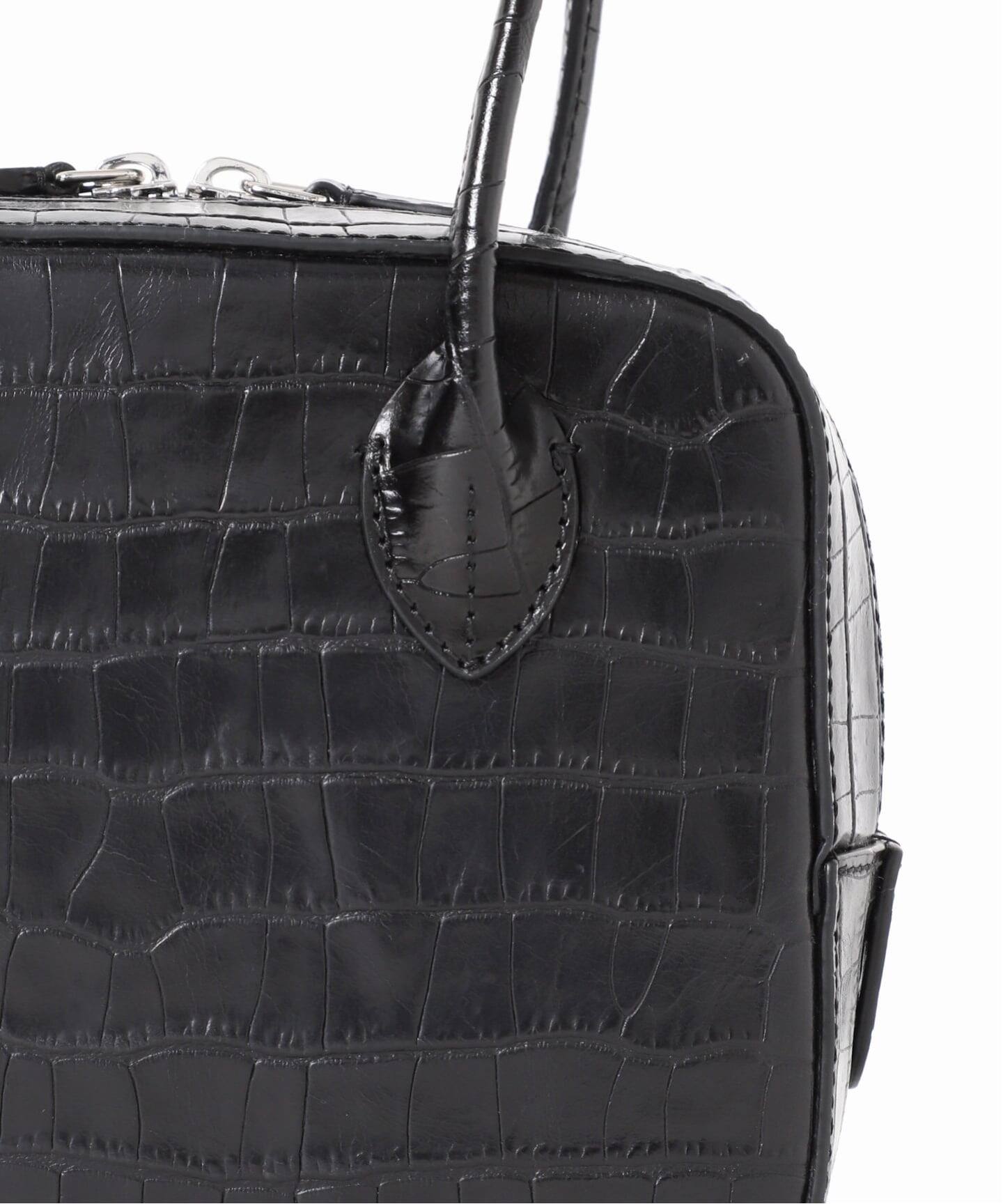 新品未使用 MAISON CANAU ラウンドボストン M MAISON CANAU】