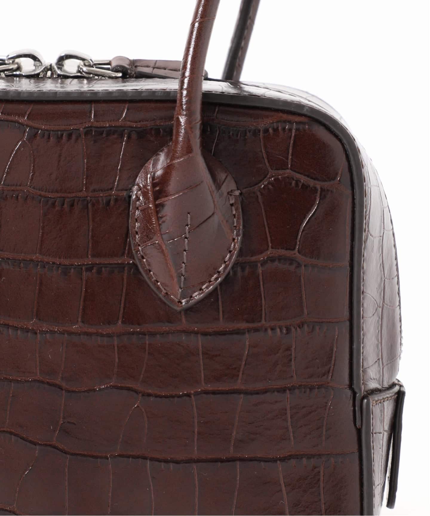 MAISON CANAU メゾン カナウ ボックスボストンS 別注ロングハンドル