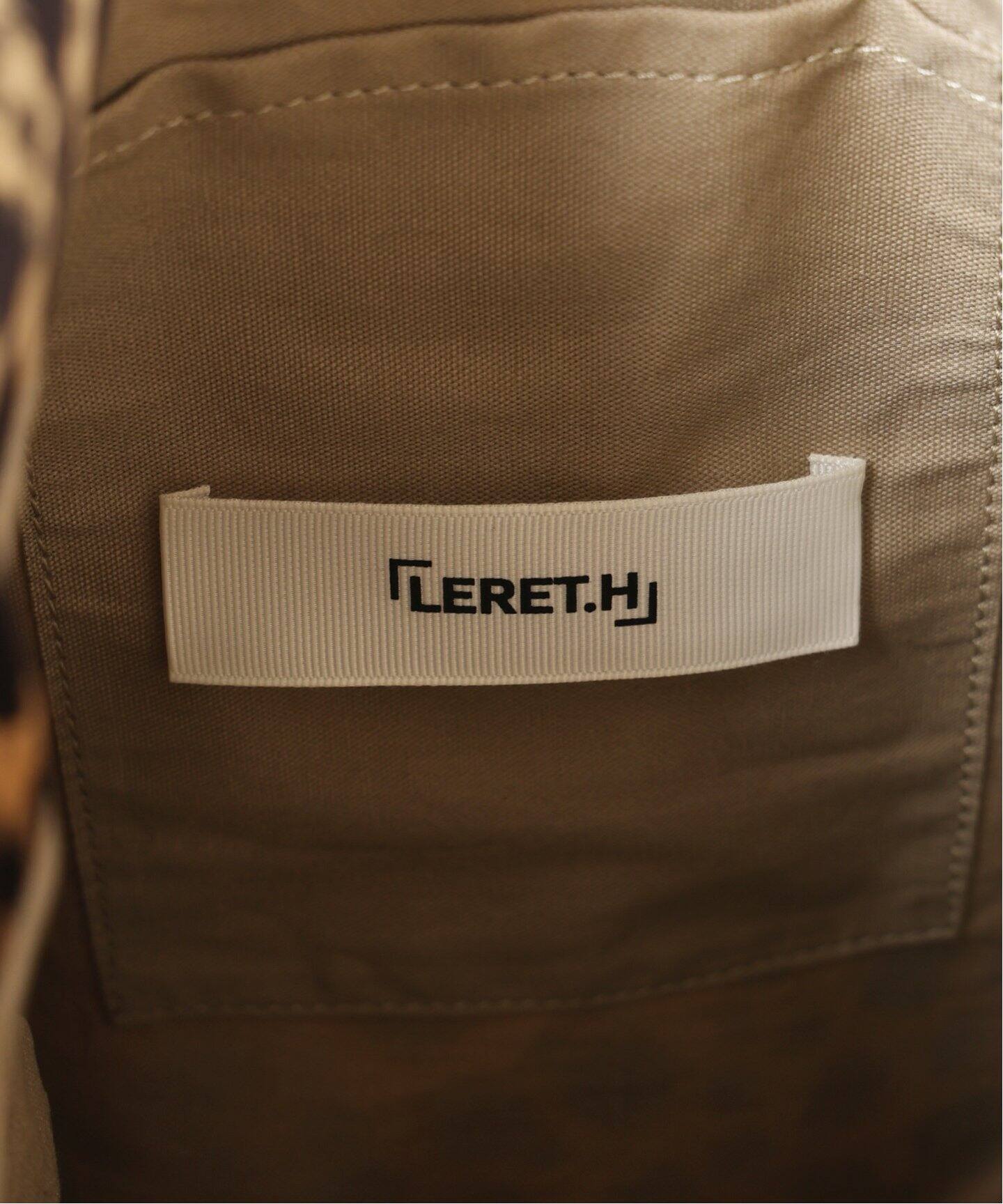 LERET.H★サックカレSACCARE(ブラウン) 新色サックカレ『LERET.H』-Work together ブルームリュクス