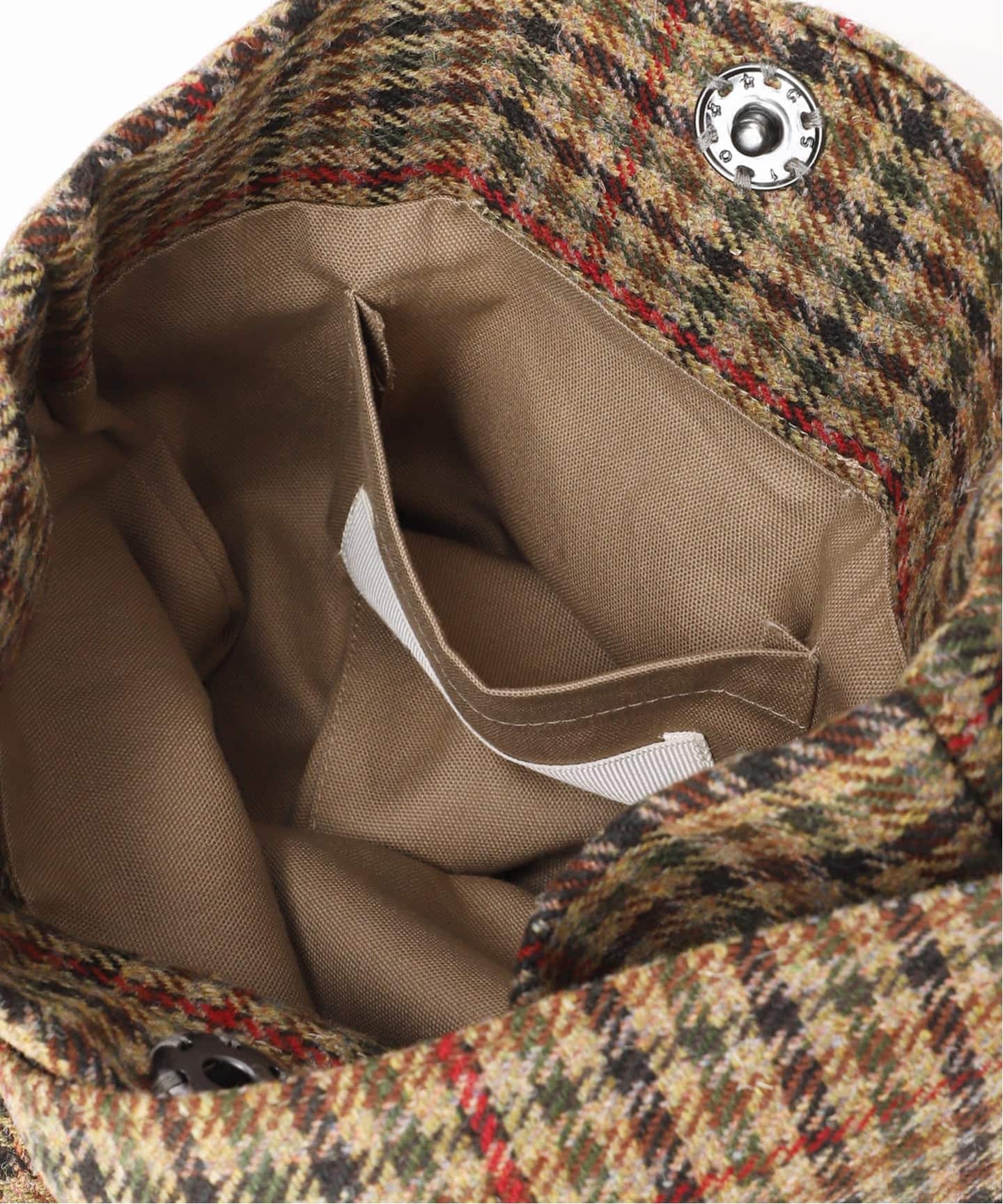 LERET.H ルレアッシュ 別注サック・カレ チェック（ハンドバッグ