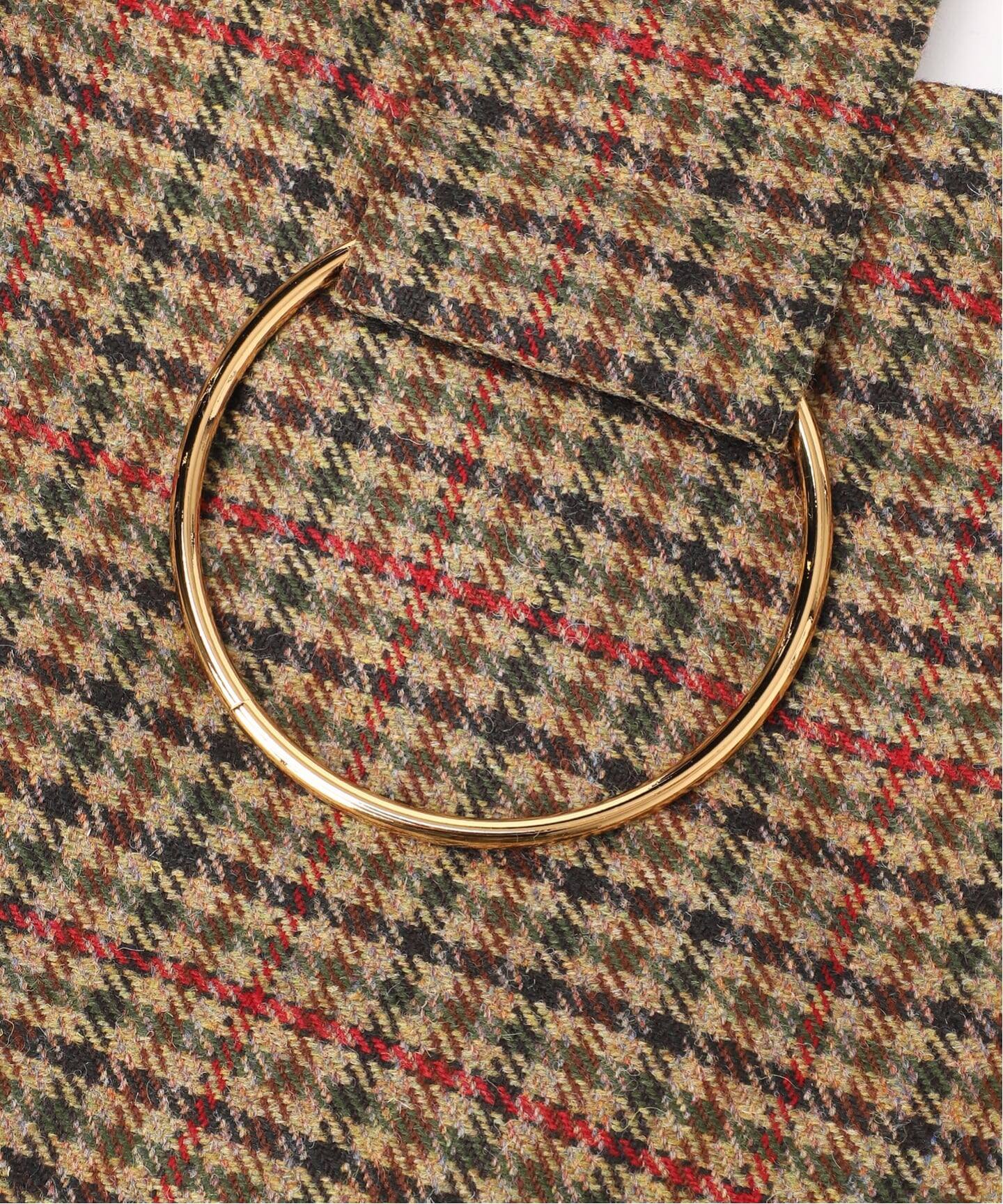 LERET.H ルレアッシュ 別注サック・カレ チェック（ハンドバッグ