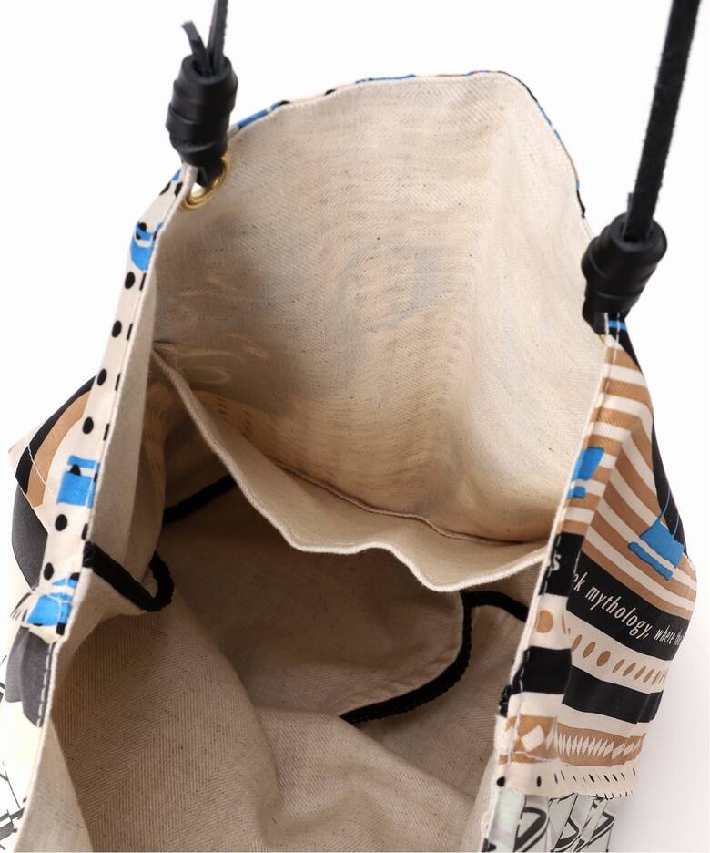 追加》manipuri マニプリ Bag 別注Verロゴxデイジーバンダナ（トート 