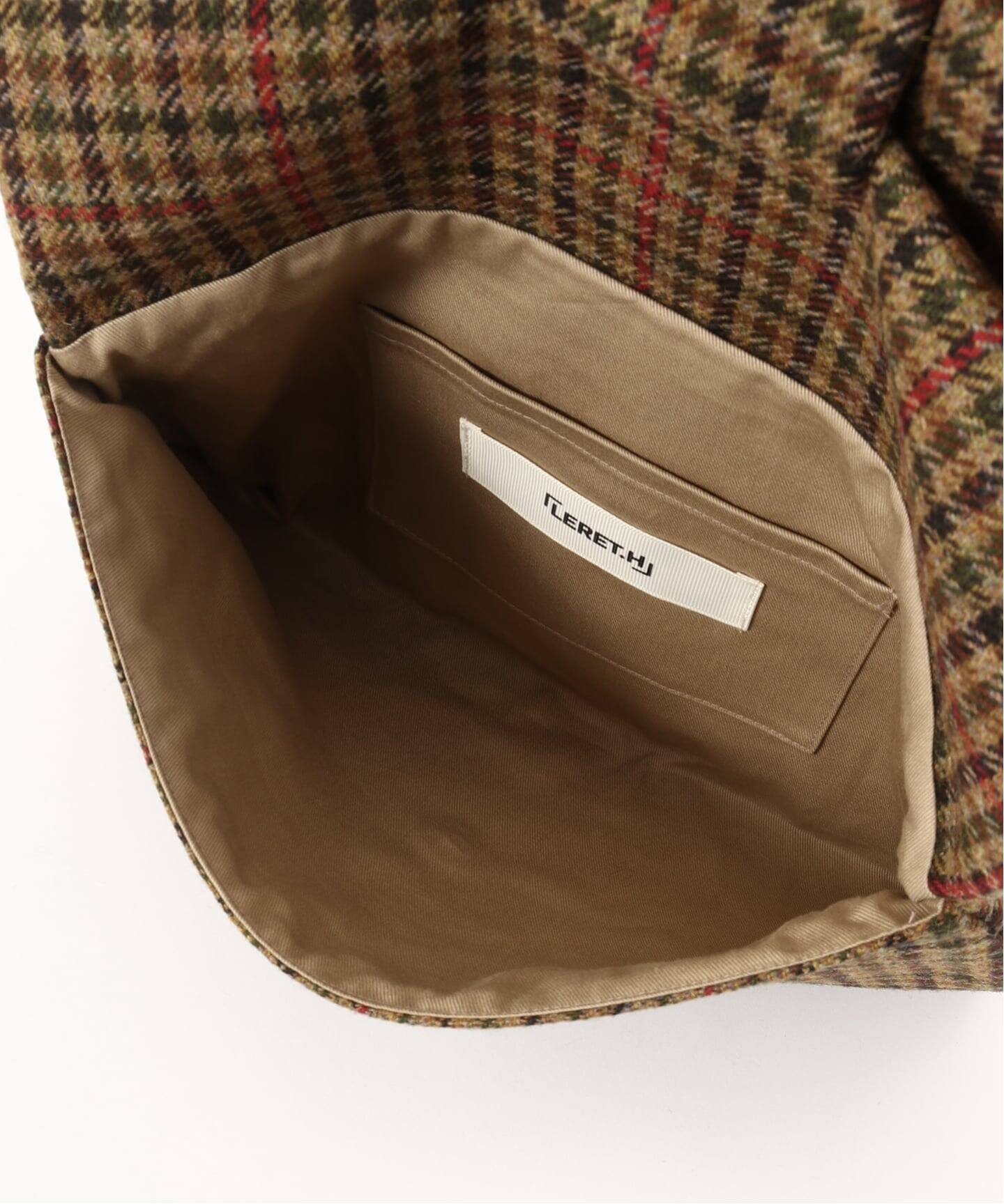 VERMEIL par ienaルレアッシュ 別注ribbon Clutch VERMEIL par ienaルレアッシュ 別注ribbon Clutch セール】【LERET.H