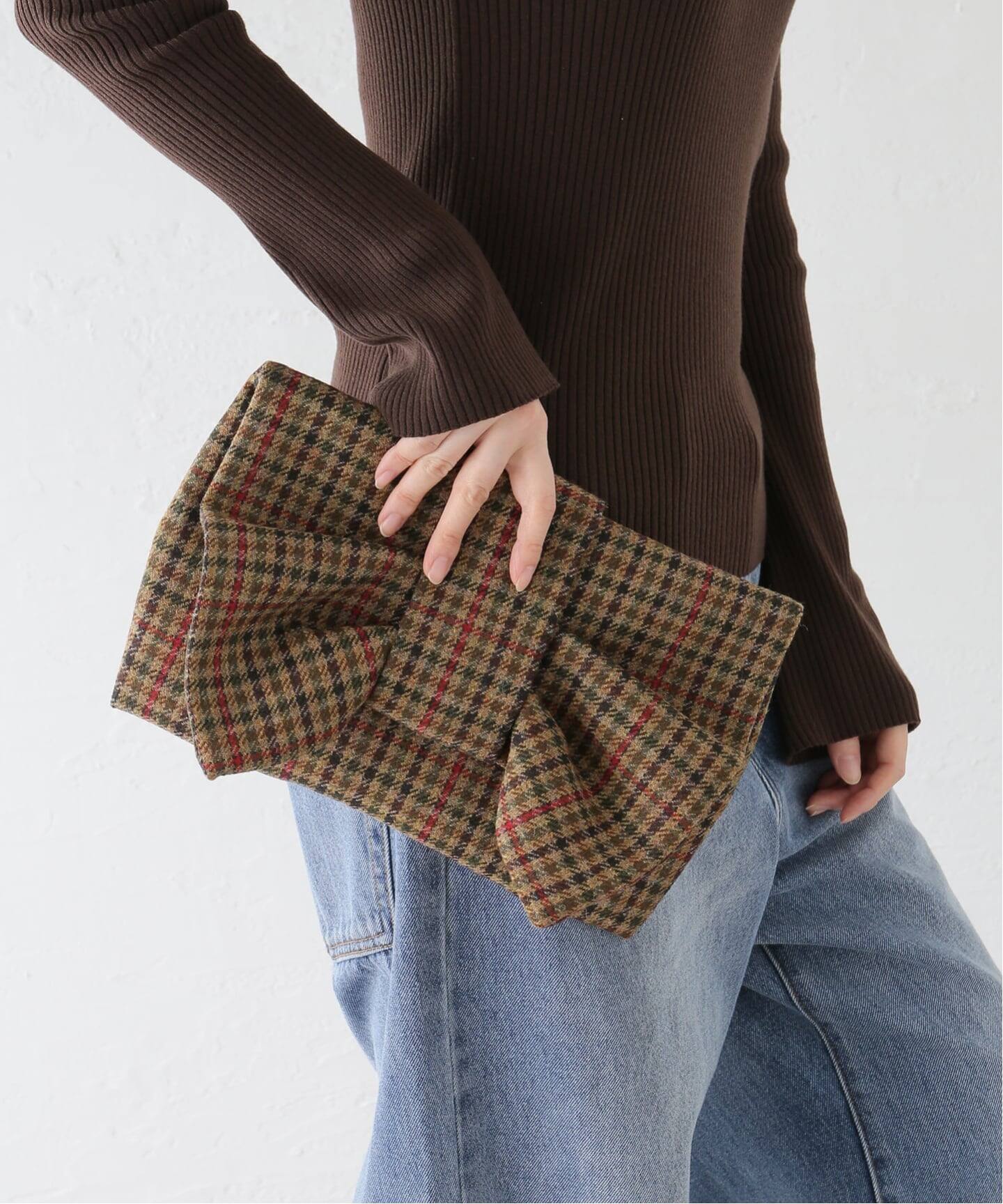 VERMEIL par ienaルレアッシュ 別注ribbon Clutch VERMEIL par ienaルレアッシュ 別注ribbon Clutch - バッグクラシック