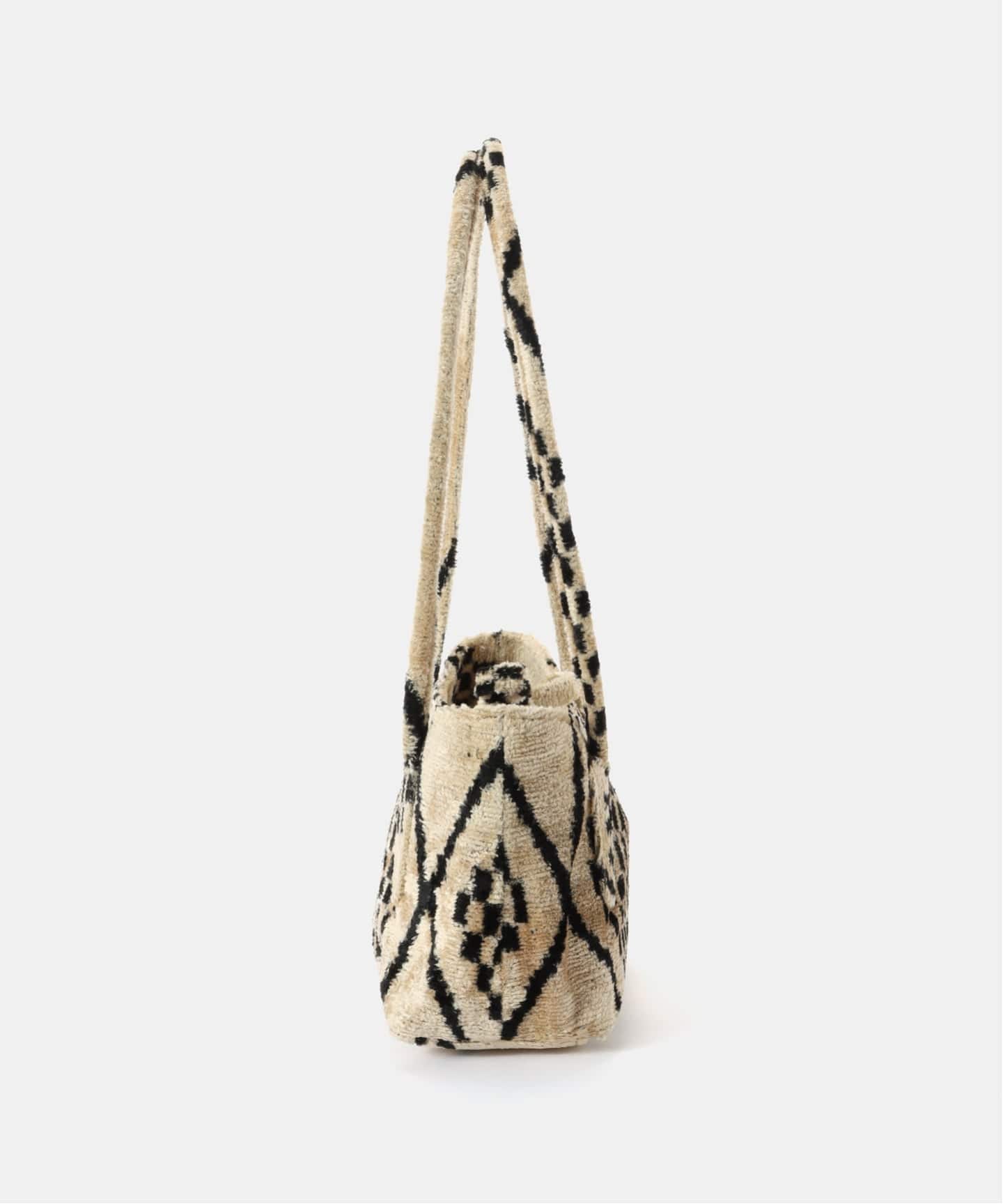 Kilim ARTS バンブーハンドル バッグ Kilim Arts キリムアーツ The Skinny Bag Velvet K-949（ハンドバッグ