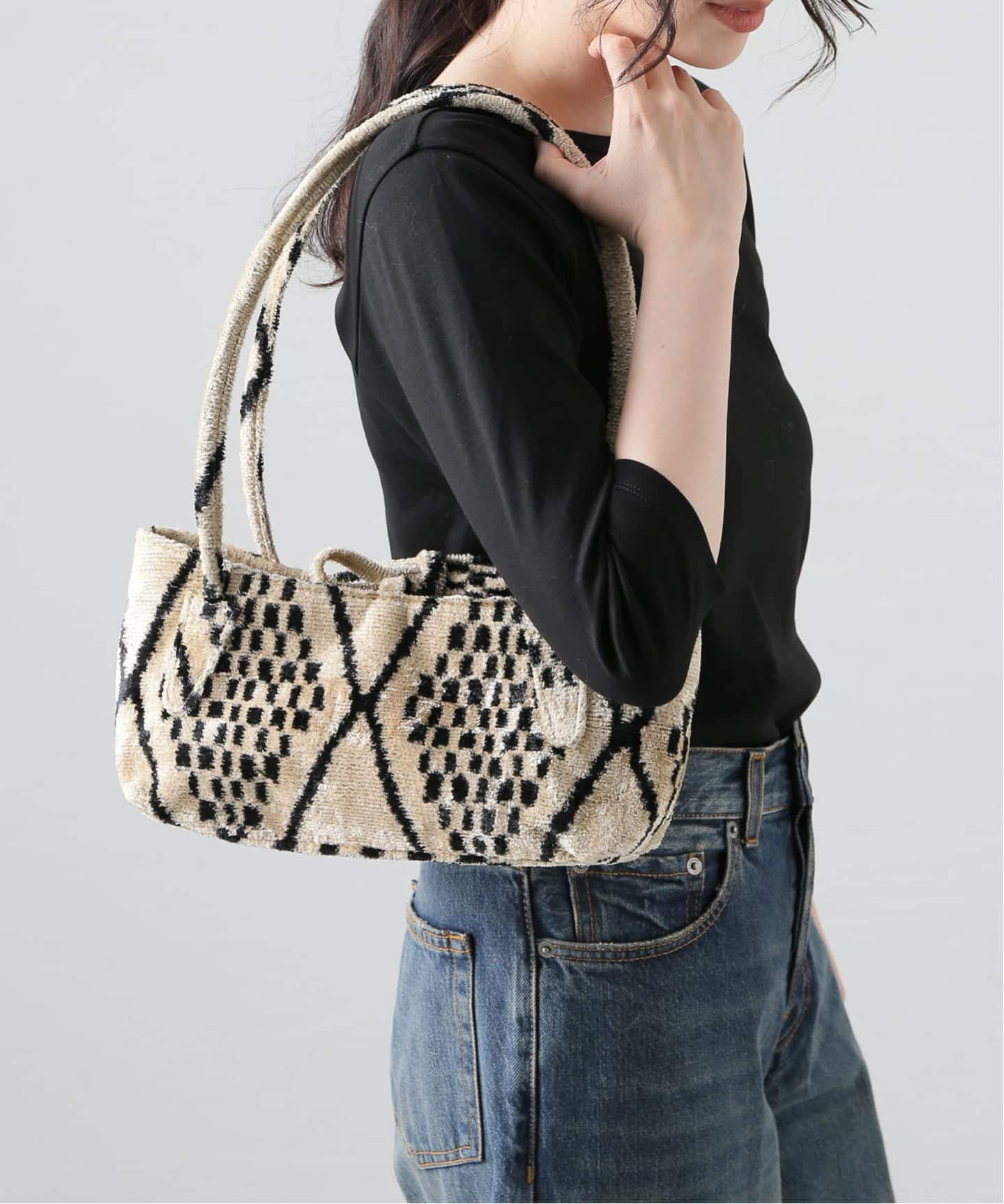 Kilim Arts キリムアーツ The Skinny Bag Velvet K-949（ハンドバッグ