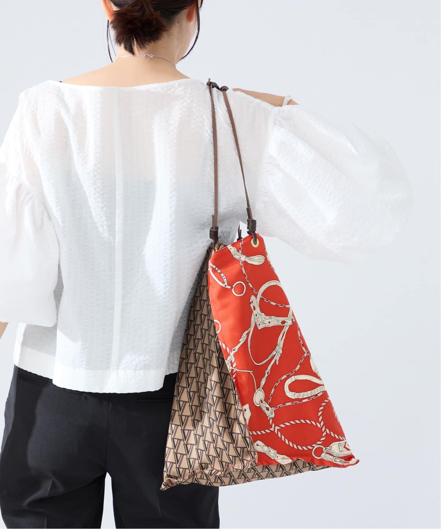 追加2》manipuri マニプリ Bag 別注Verロゴxネイティブビット（トート