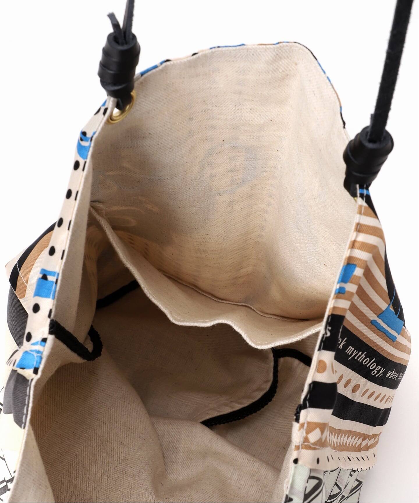 追加2》manipuri マニプリ Bag 別注Verロゴxデイジーバンダナ（トート 