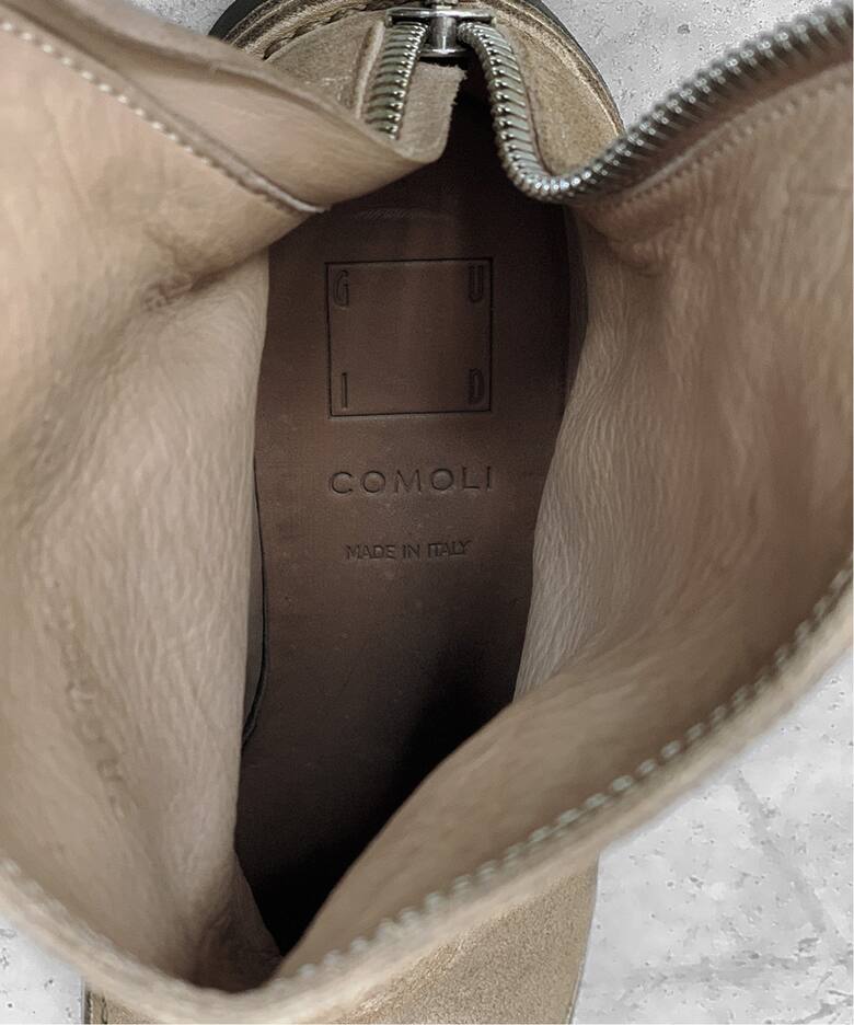 【COMOLI / コモリ】GUIDI バックジップブーツ COMOLI別注カラー B01-070 05  詳細画像1