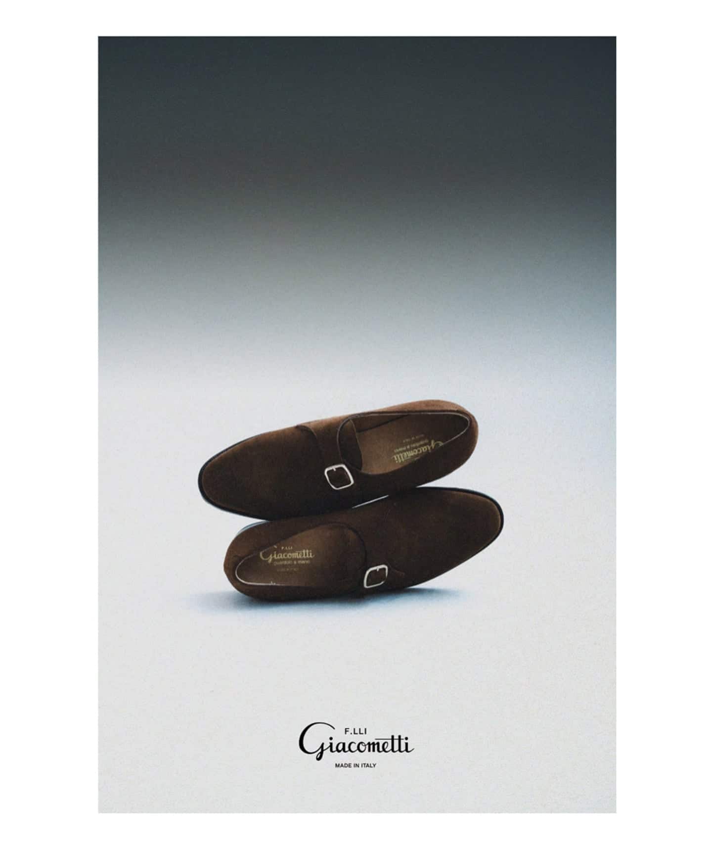 F.LLI Giacometti / フラテッリジャコメッティ 革靴 稀少 F.LLI GIACOMETTI / フラテッリ ジャコメッティ】 SINGLE MONK