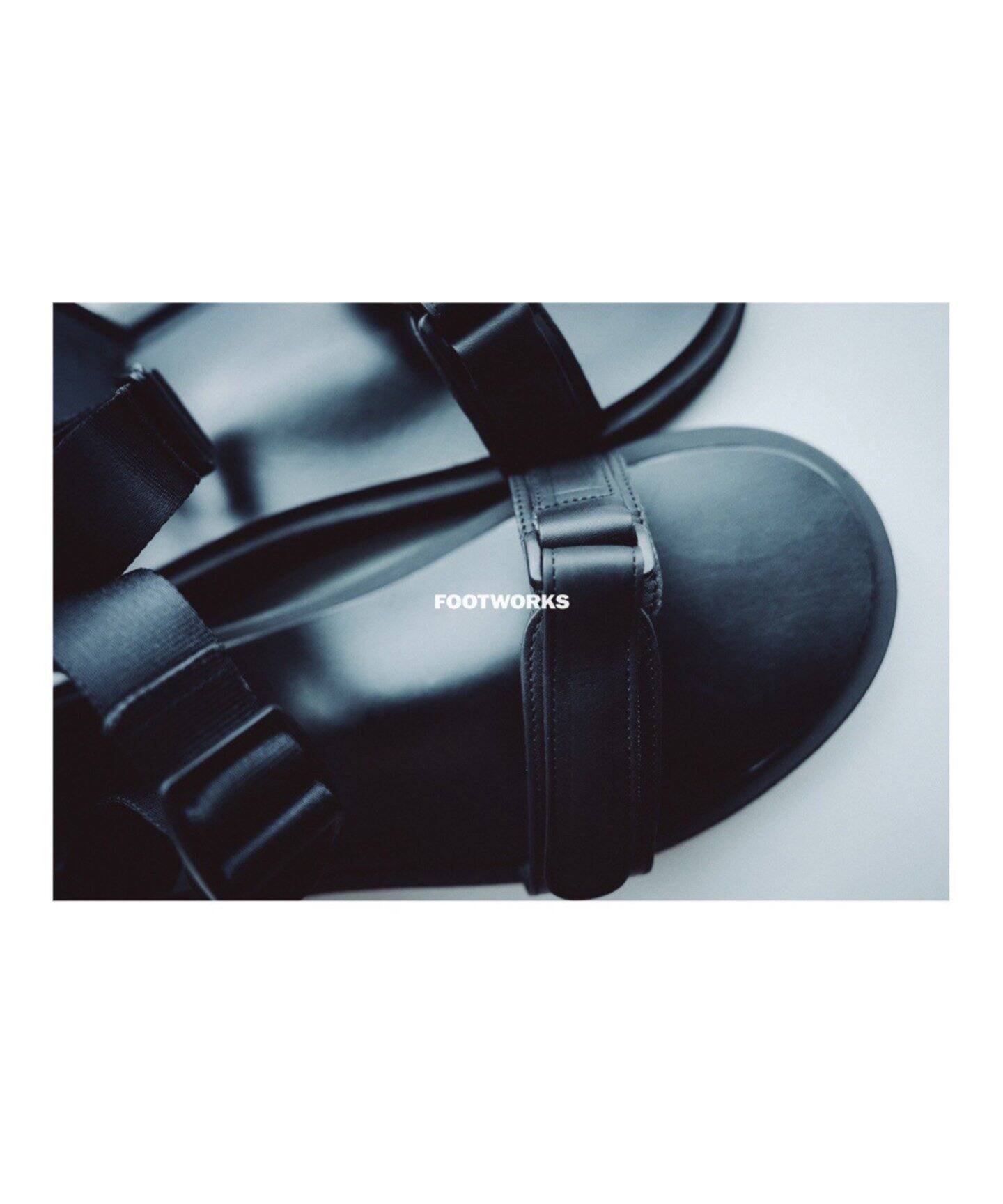 FOOTWORKS LEATHER SANDAL フットワークス 25.5 FOOTWORKS LEATHER SANDAL フットワークス 25.5 FOOTWORKS