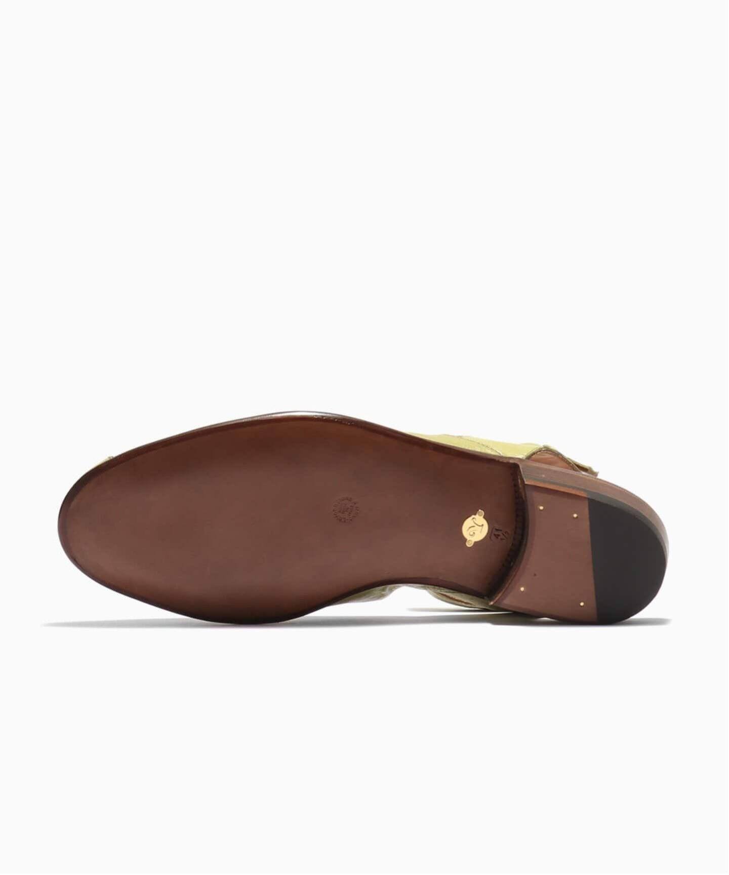 Le Yucca's / レユッカス】 OSTRICH BELLY Strap Sandal ART.Y38325