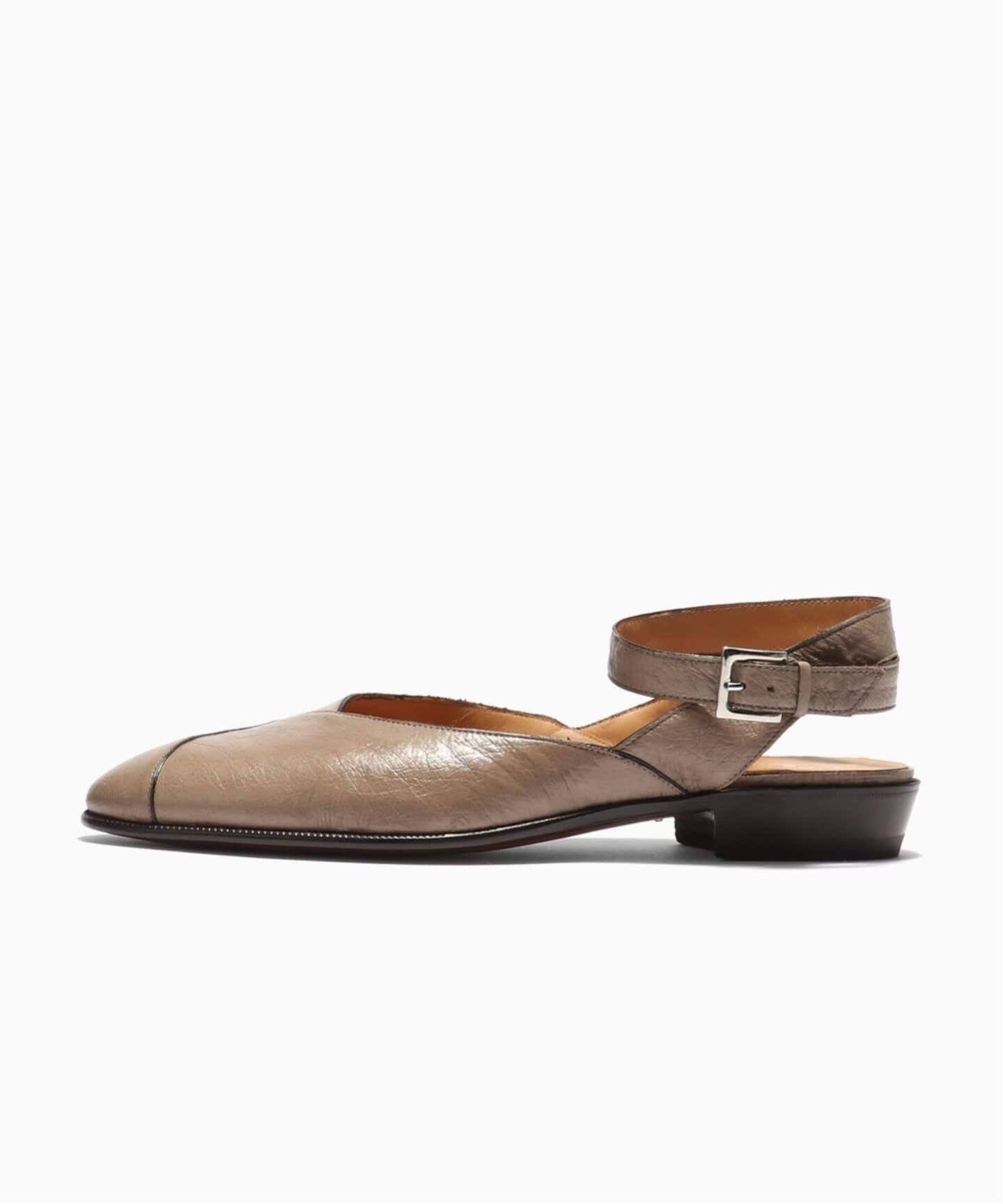 Le Yucca's / レユッカス】 OSTRICH BELLY Strap Sandal ART.Y38325