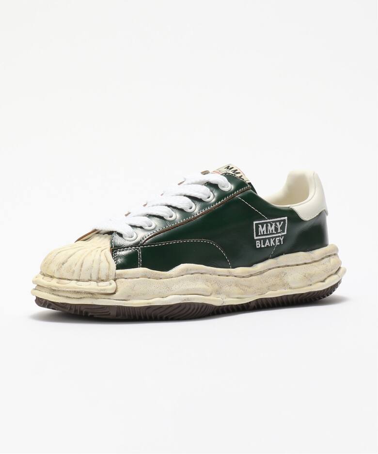 MIHARA YASUHIRO:A14FW736-056:BLAKEY WRINKLE LT LO（スニーカー 