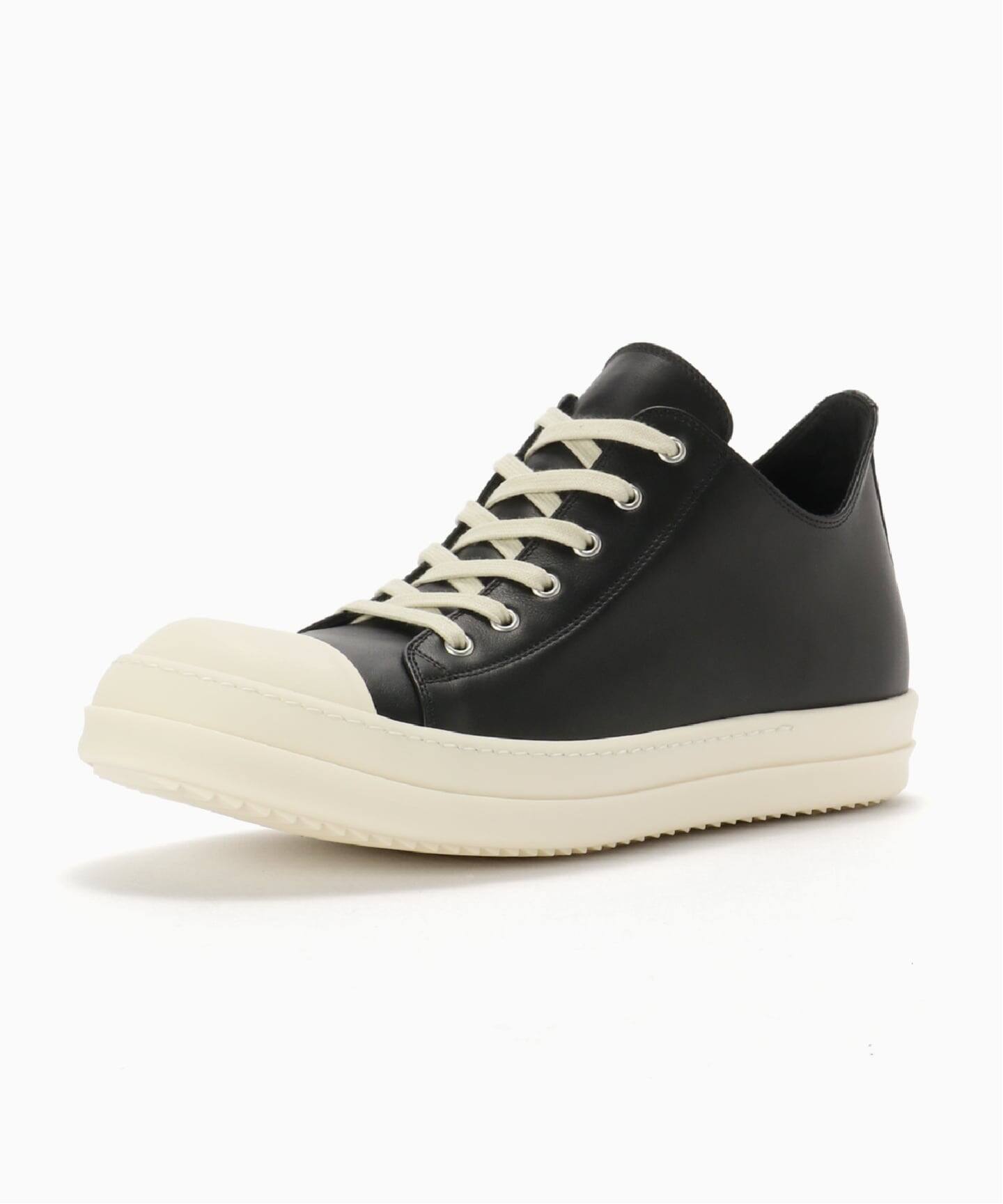 RICK OWENS:RU02E1891LCO-911:LOW SNEAKS（レザーシューズ