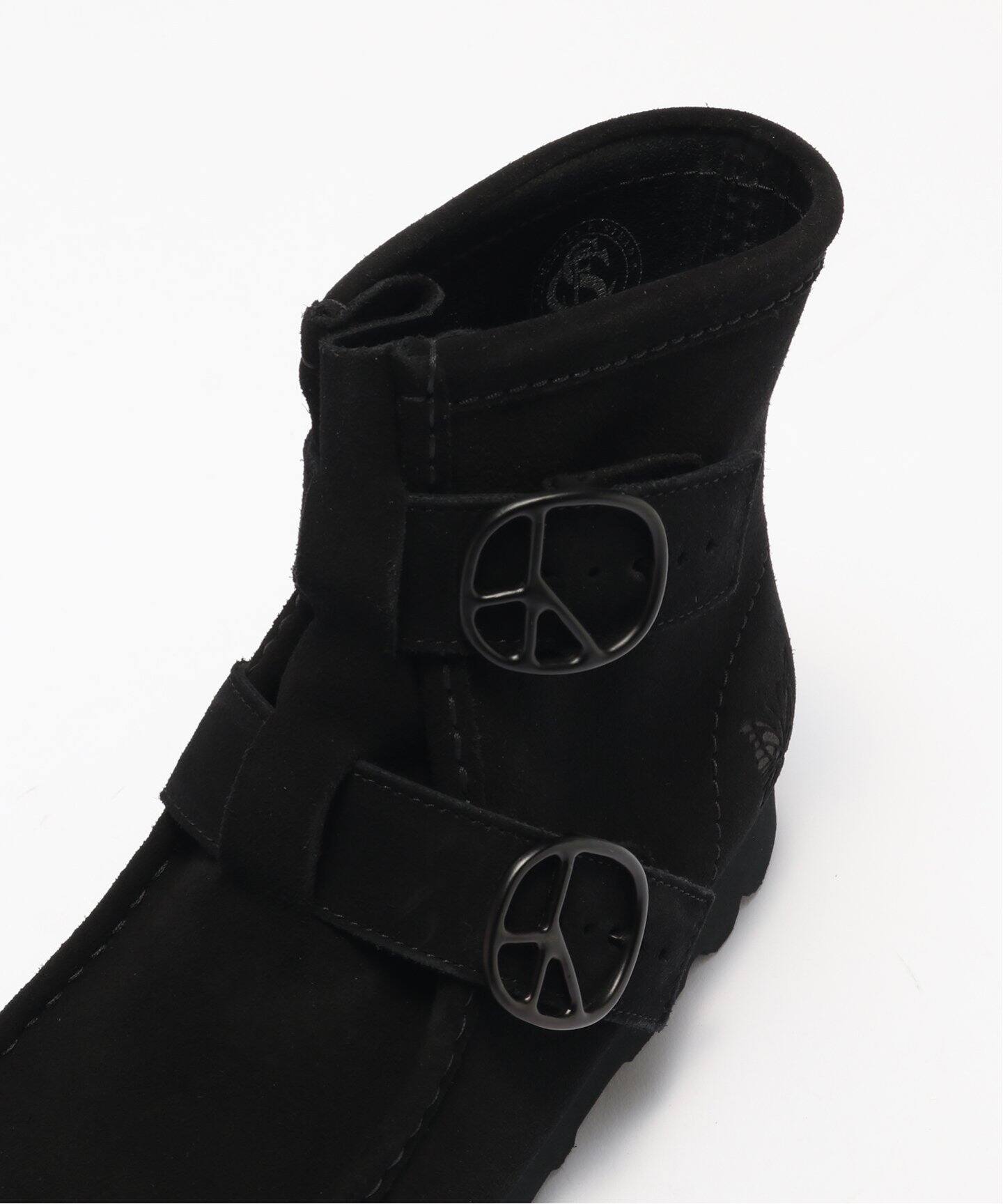 NEEDLES:QV454-B:Wallabee Hi - Peace Buckle（ブーティ