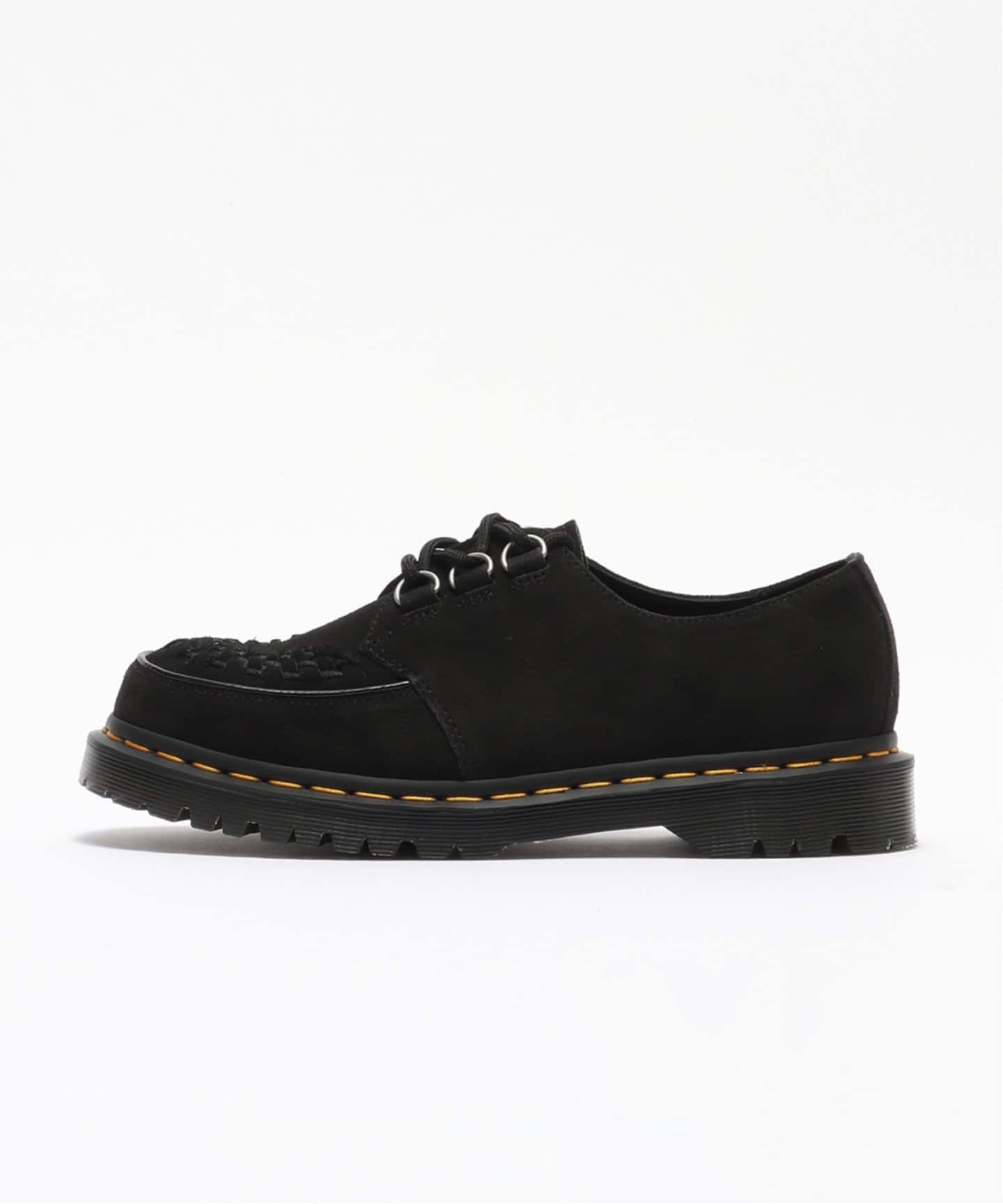Dr. Martens ブラックレザーシューズ 39 EU Dr. Martens RAMSEY/ブラックレザー （Dr.Martens(ドクター