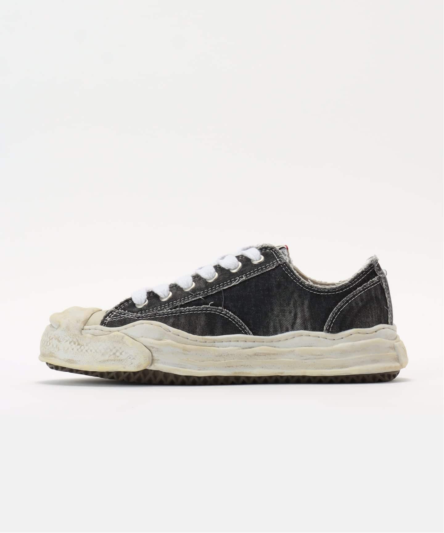MIHARA YASUHIRO:A15FW731-018:HANK bleach denim lo