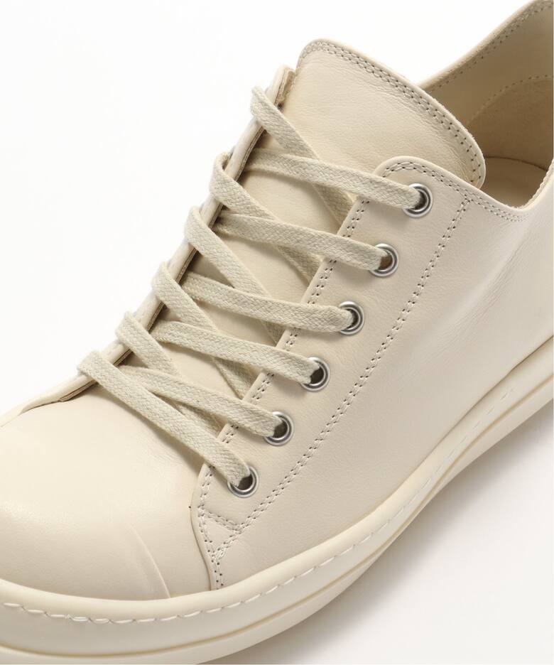 RICK OWENS:RP01E7891LCO-1111:LOW SNEAKS（レザーシューズ）｜BOICE 
