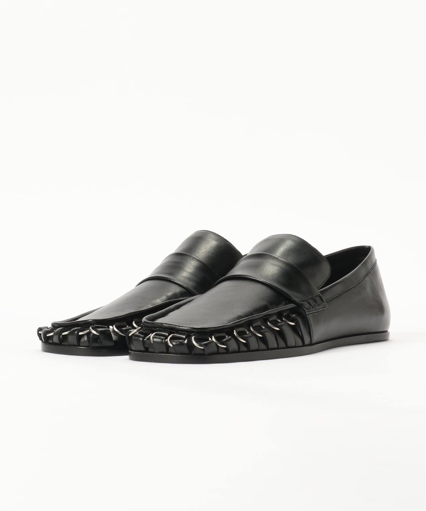 JIL SANDER:J15WR0026P4835 -001:0232-Mocassin（レザーシューズ
