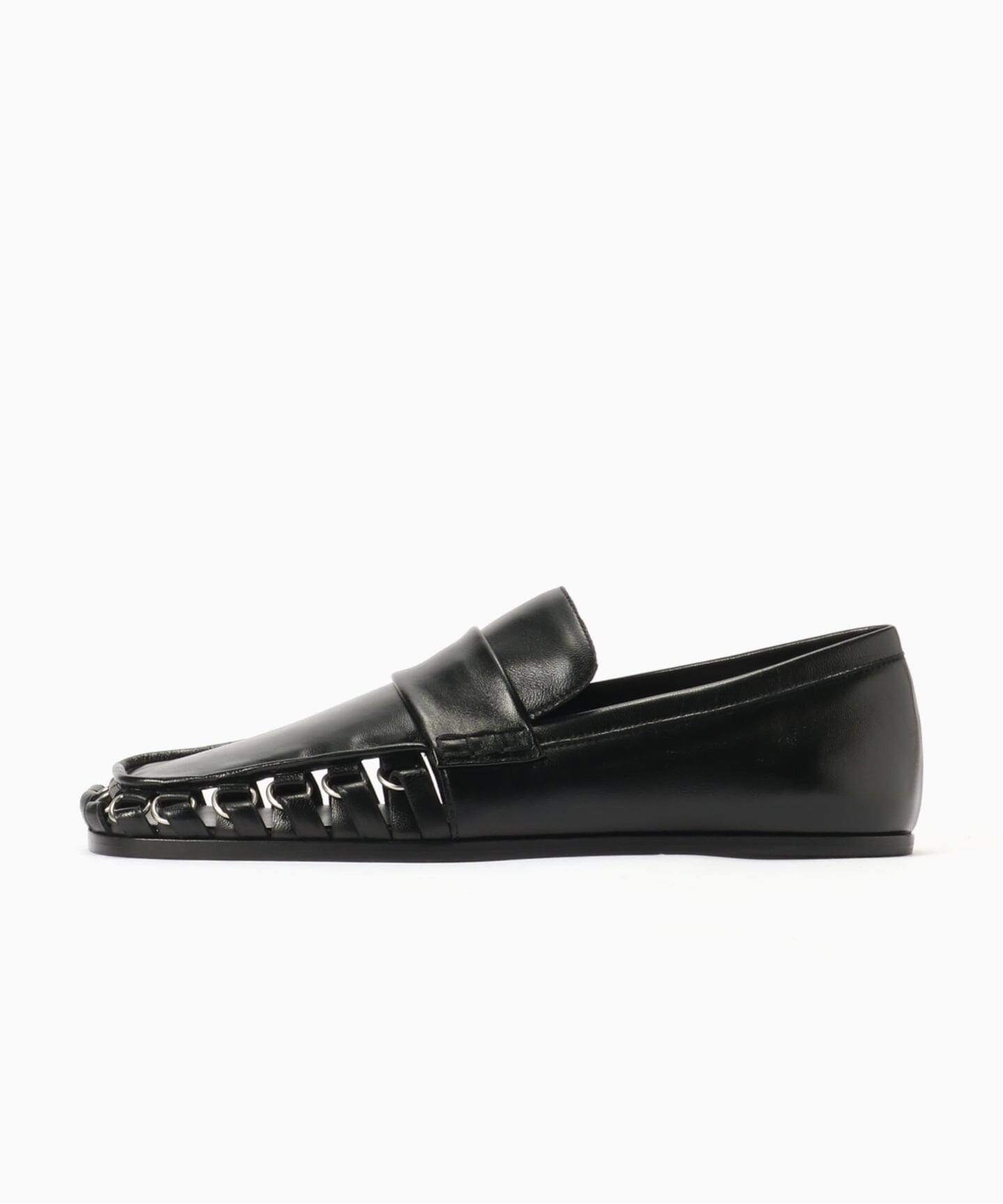 JIL SANDER:J15WR0026P4835 -001:0232-Mocassin（レザーシューズ 