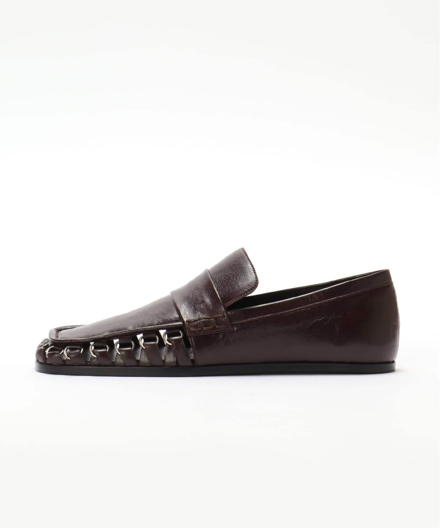 JIL SANDER:J15WR0026P4835 -001:0232-Mocassin（レザーシューズ