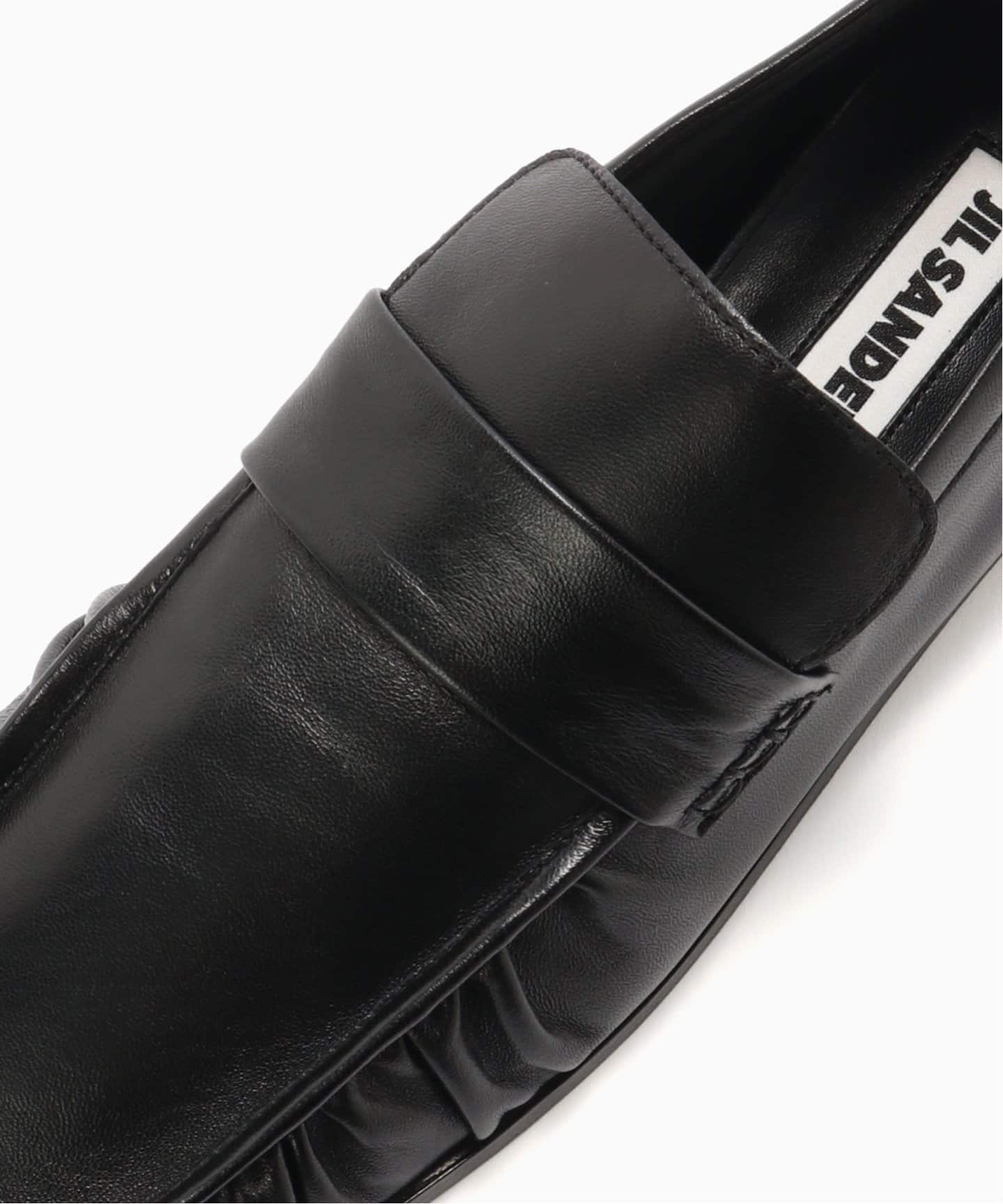 【新品未使用】JIL SANDER ブラックレザーシューズ Jil Sander レースアップ レザーシューズ | ブラック | FARFETCH JP