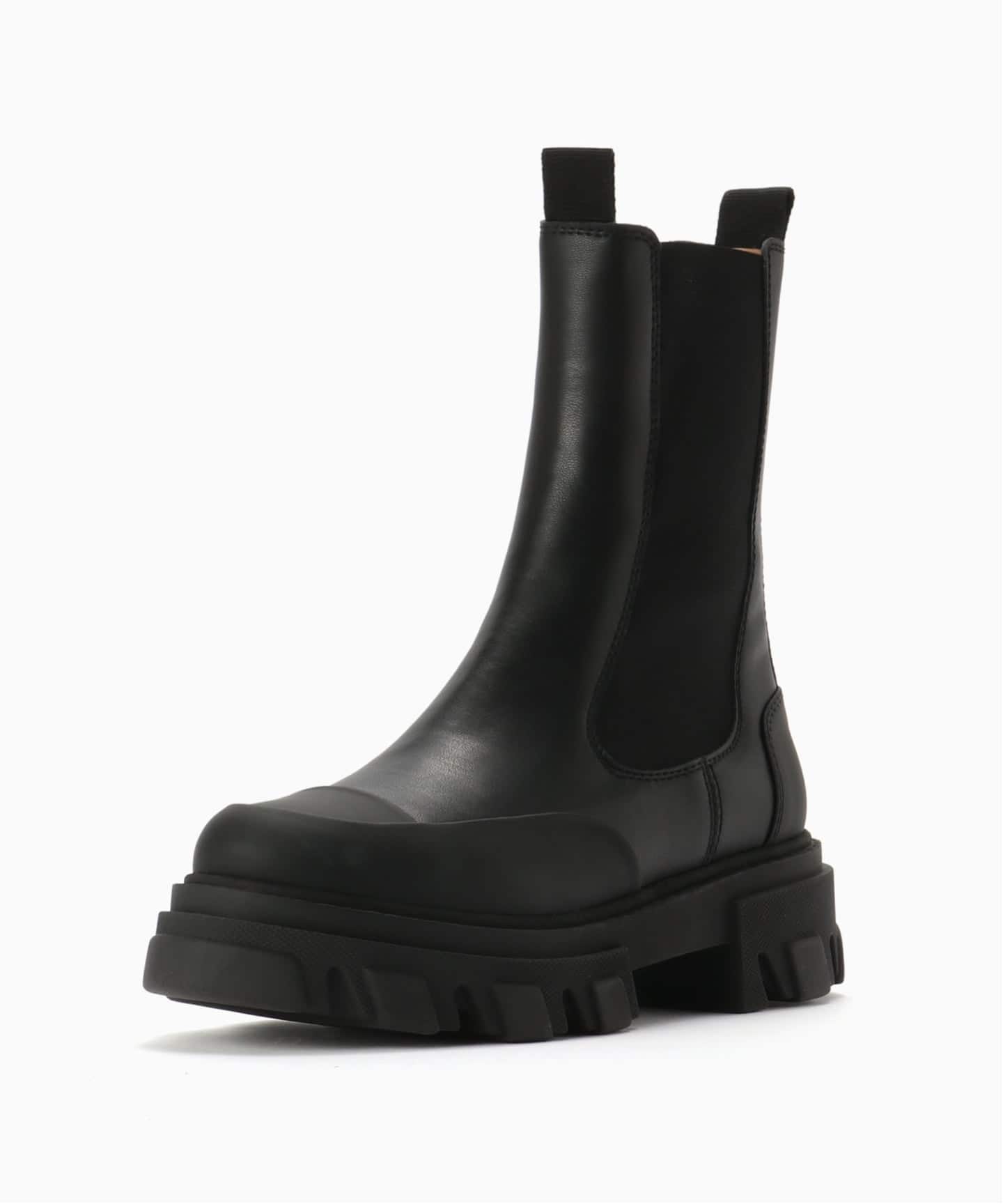 GANNI:S3238-099:Cleated Mid Chelsea Boot（ブーティ・ショートブーツ