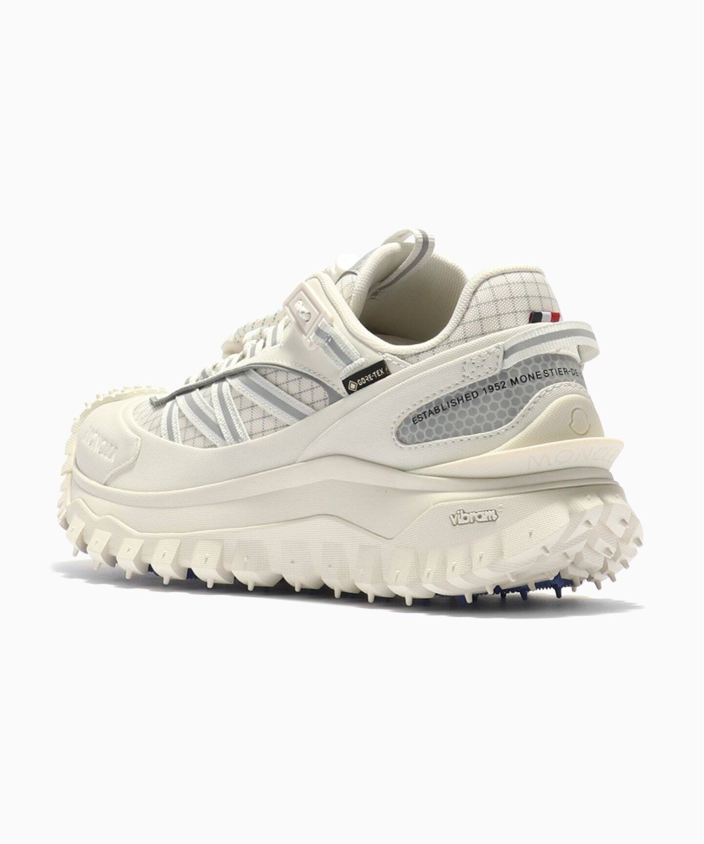 MONCLER｜SNEAKERS (4M00150 M2058 014) Moncler Trailgrip GTX Sneakers 4M00150.M2058-014 WHITE | IlDuomo